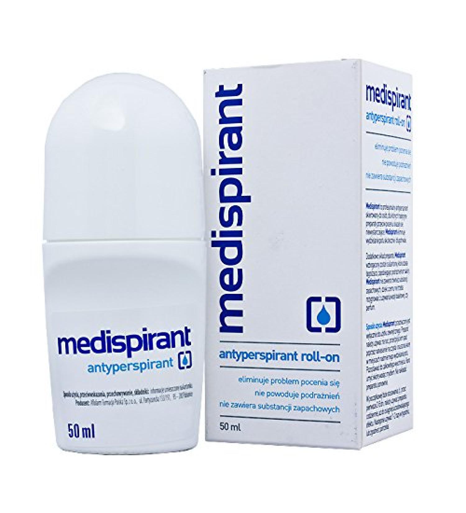 MEDISPIRANT - 50 ml - eliminates The Problem of Sweating Effectively and for a Long time.