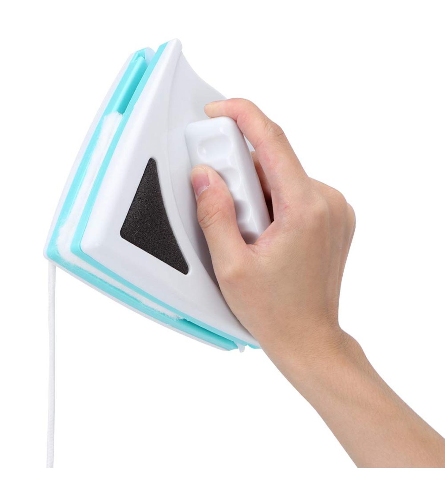 Magnetic Window Cleaner Double-Sided Window Brush Glass Wiper Tools Windshield Wiper for High-rise Window - Buy Online on SooperMarket.com