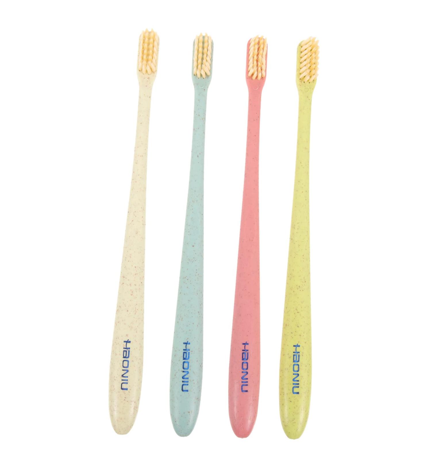 Buy TOVINANNA Extra Soft Toothbrush - 12 Pack for Ultimate Dental Hygiene | Soft Mouth Cleaning Brush for Teeth & Tongue Care | Travel-Friendly Plastic Design - Buy Online on SooperMarket.com