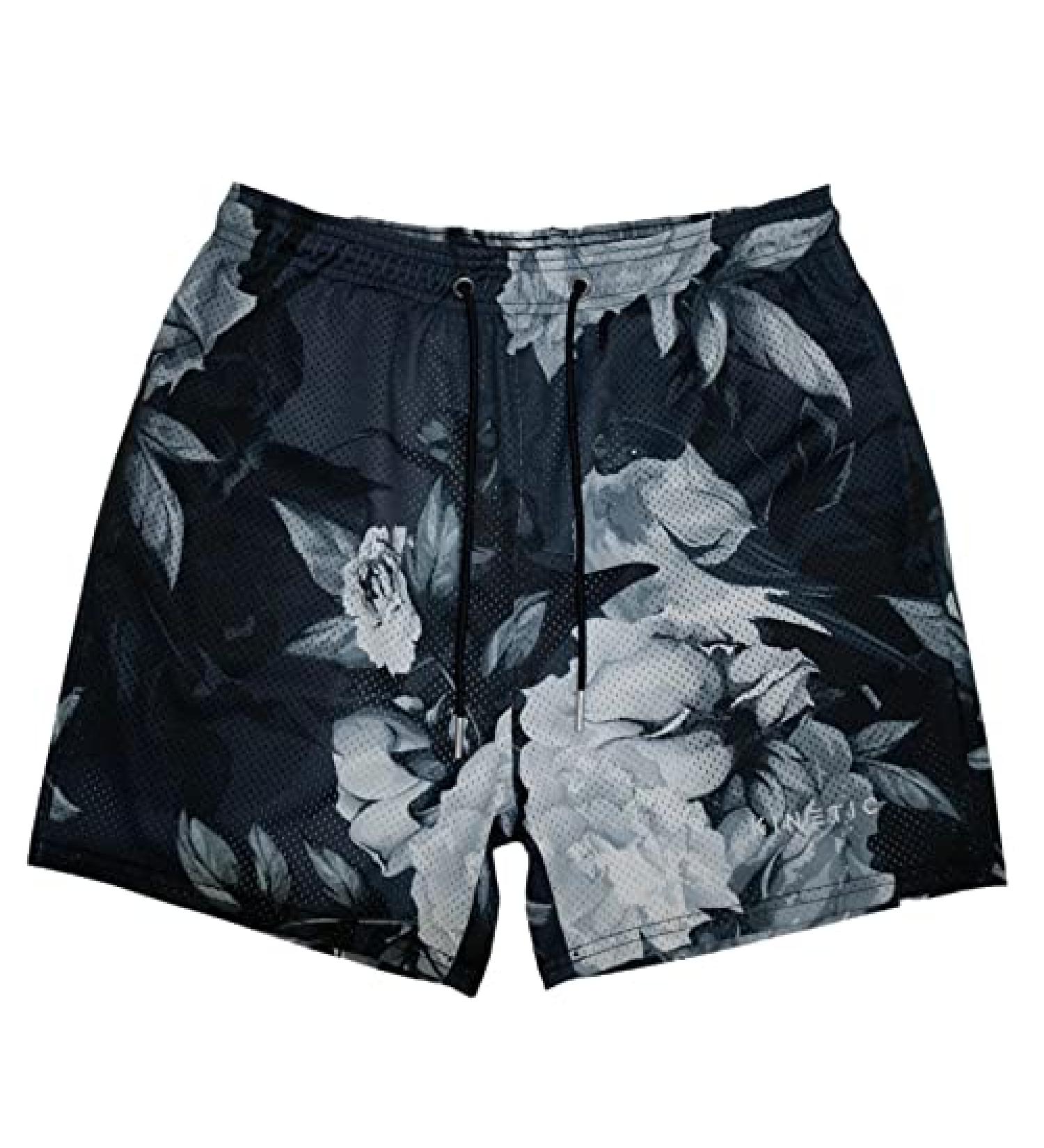 BIIEYAA Casual Mesh Print Quick Drying Sports Shorts - Small 4 - Buy Online on SooperMarket.com