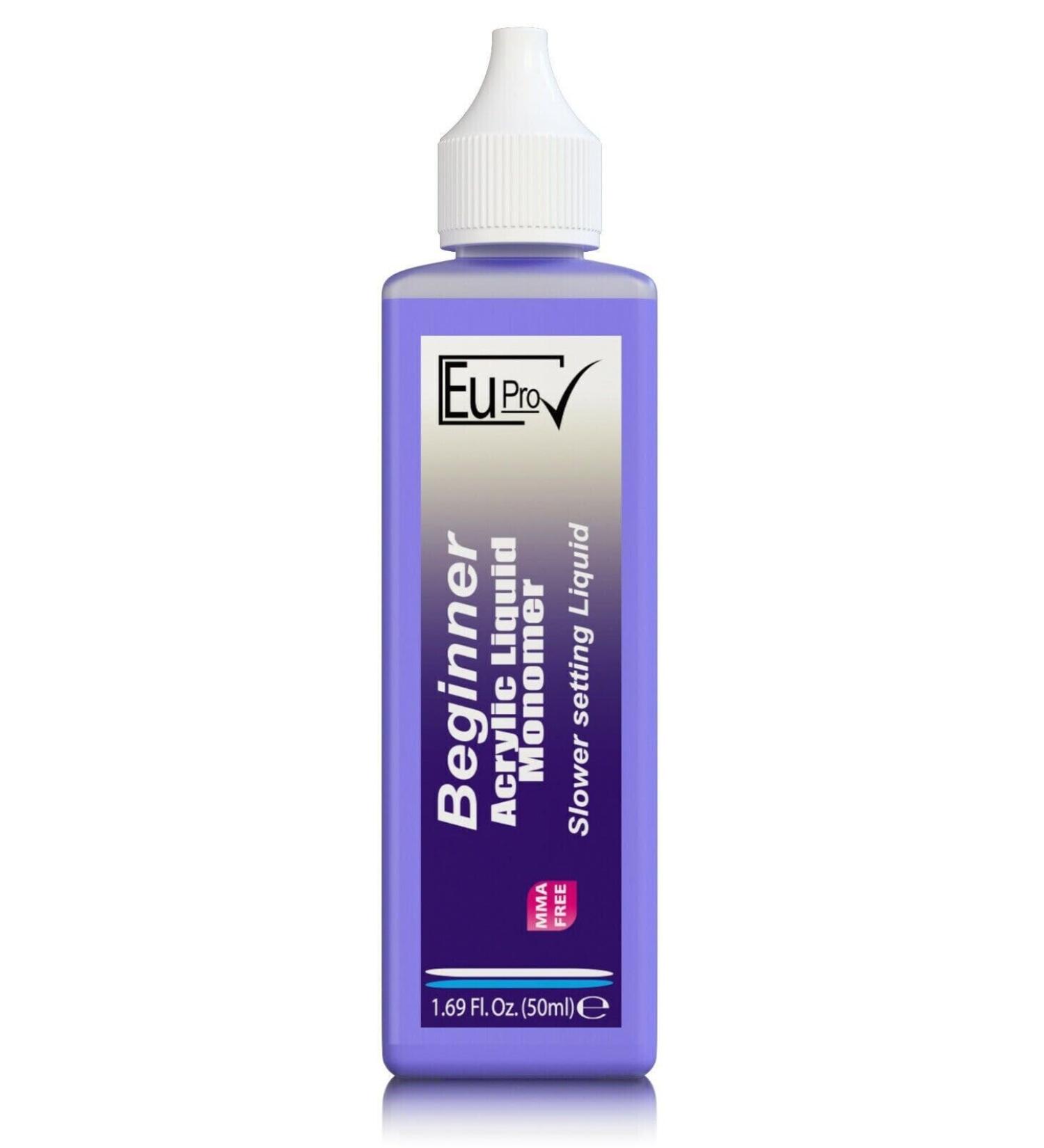 Acrylic Nail Liquid Monomer Beginner Slow Setting 50ml salon nails 50 ml