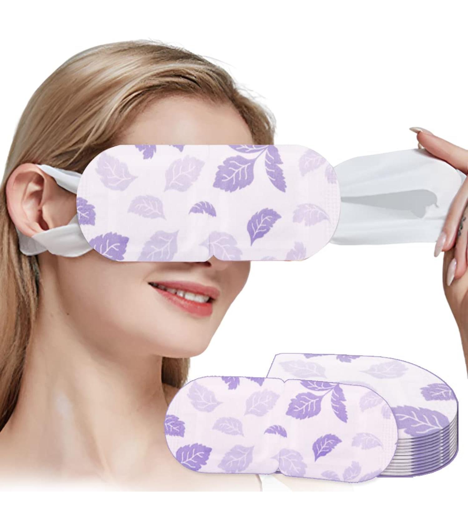 ColdPA 10 Pack Self-Heating Steam Eye Mask for Dry Eyes & Dark Circles - Long Lasting Spa Treatment | Gentle Steam for Better Sleep - Buy Online on SooperMarket.com