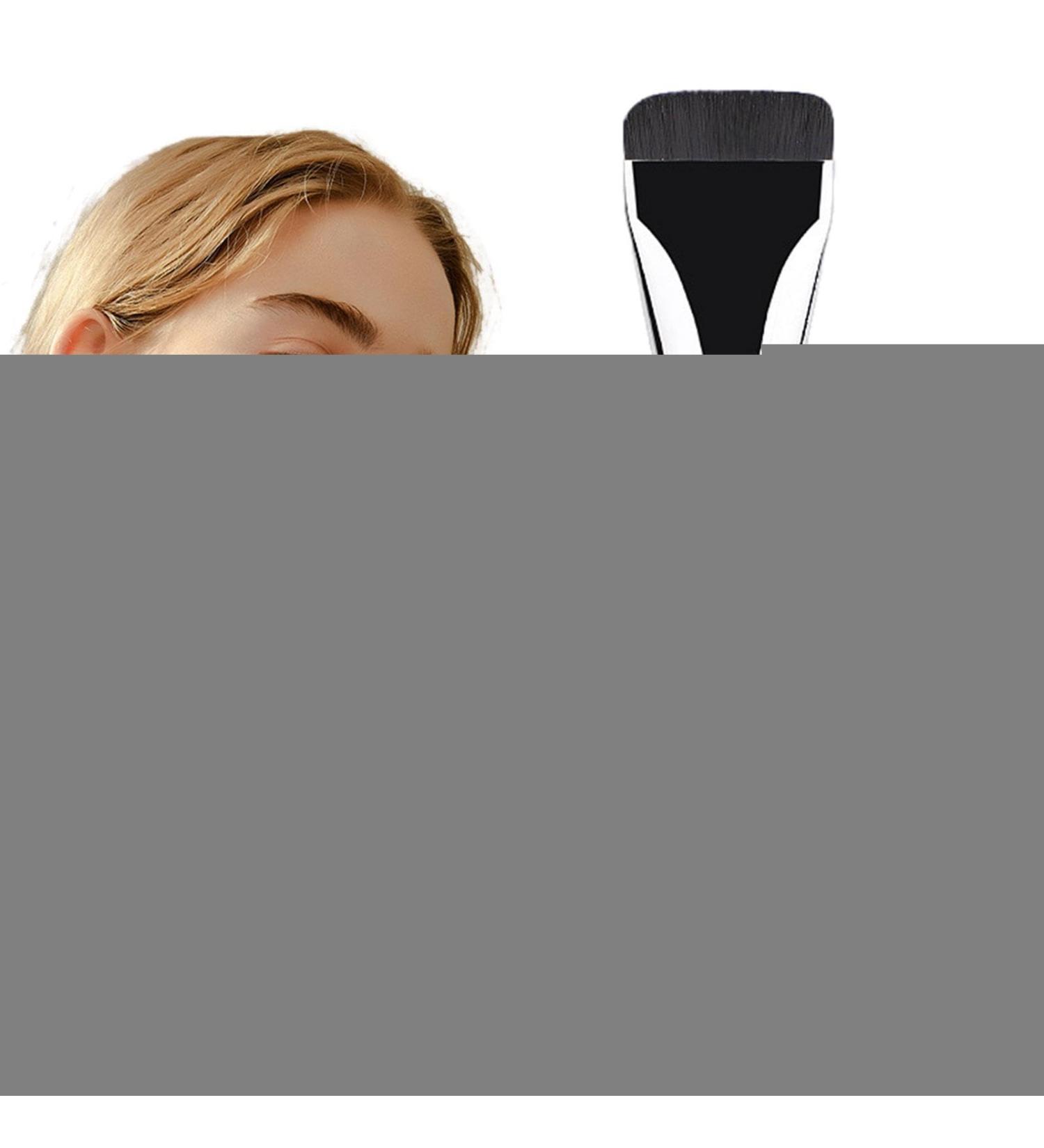 Thin Blade Foundation Makeup Brush Soft Dense Beauty Brush for Liquid Foundation Ultra-thin Lightweight Beauty Tools Men Women Cream Foundation Concealer Brush Makeup Brushes - Buy Online on SooperMarket.com