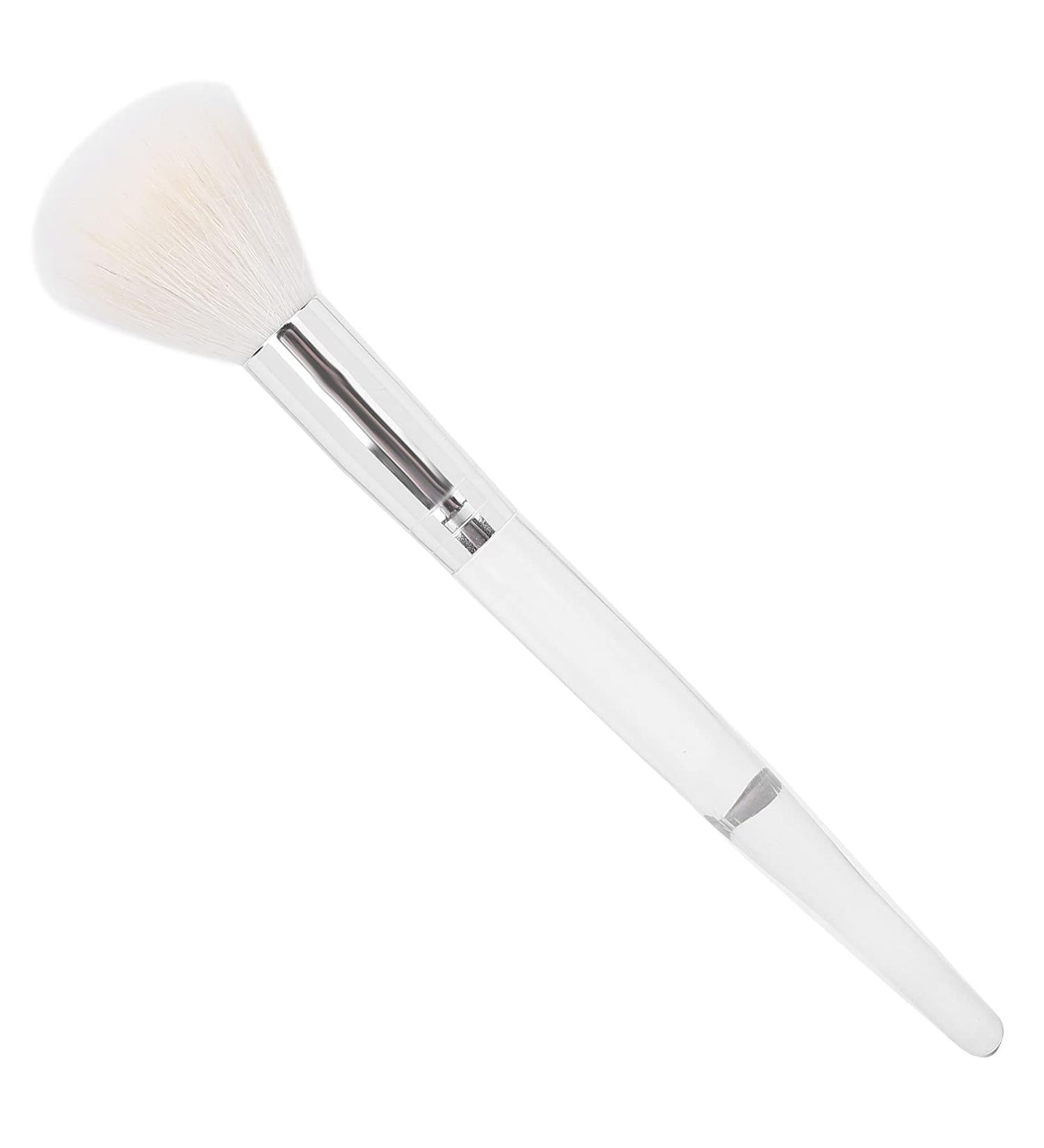 Verdant Touch Beauty Brush Wool Makeup Brush Plastic Handle Blush Highlighter Powder Cosmetics Brush Beauty Tool - Buy Online on SooperMarket.com