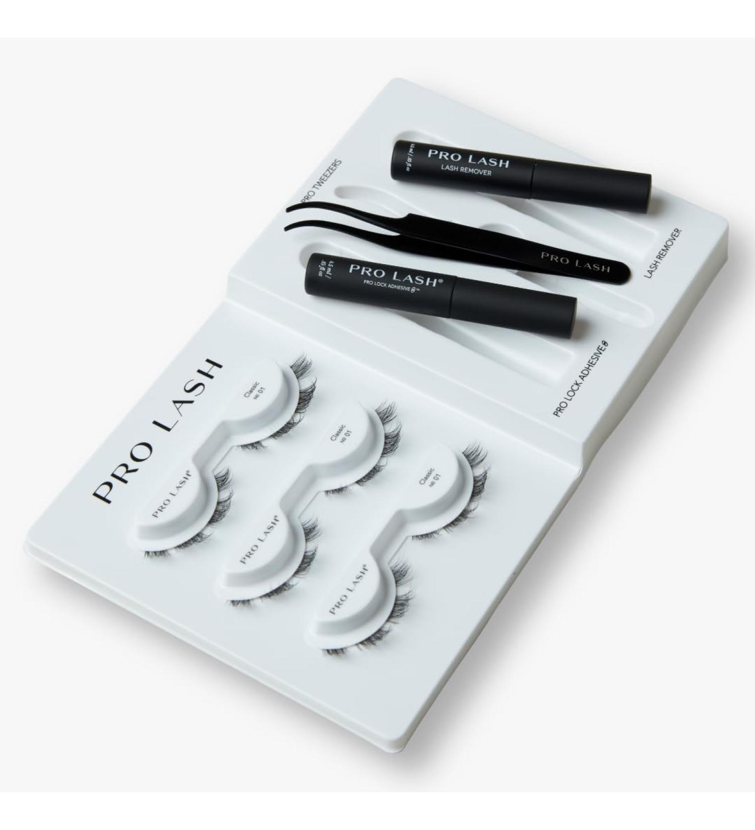 Pro Lash Starter Kit | Professional Quality Lashes at Home | Easy & Waterproof | Lasts 10 Days | 3 Sets Included - Buy Online on SooperMarket.com