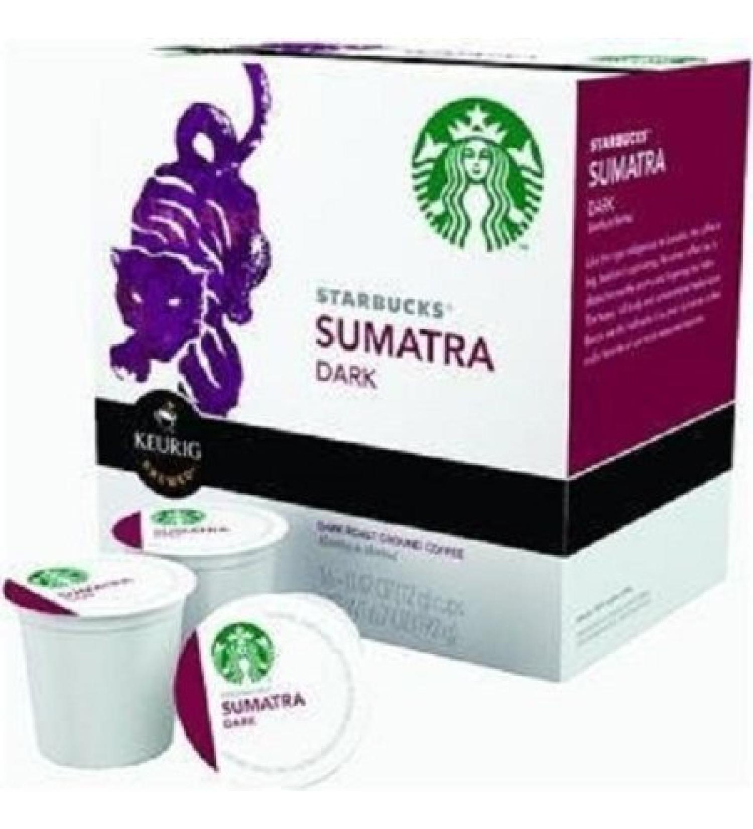 Keurig Starbucks Sumatra Dark Roast 48 Count by Alittleeasy