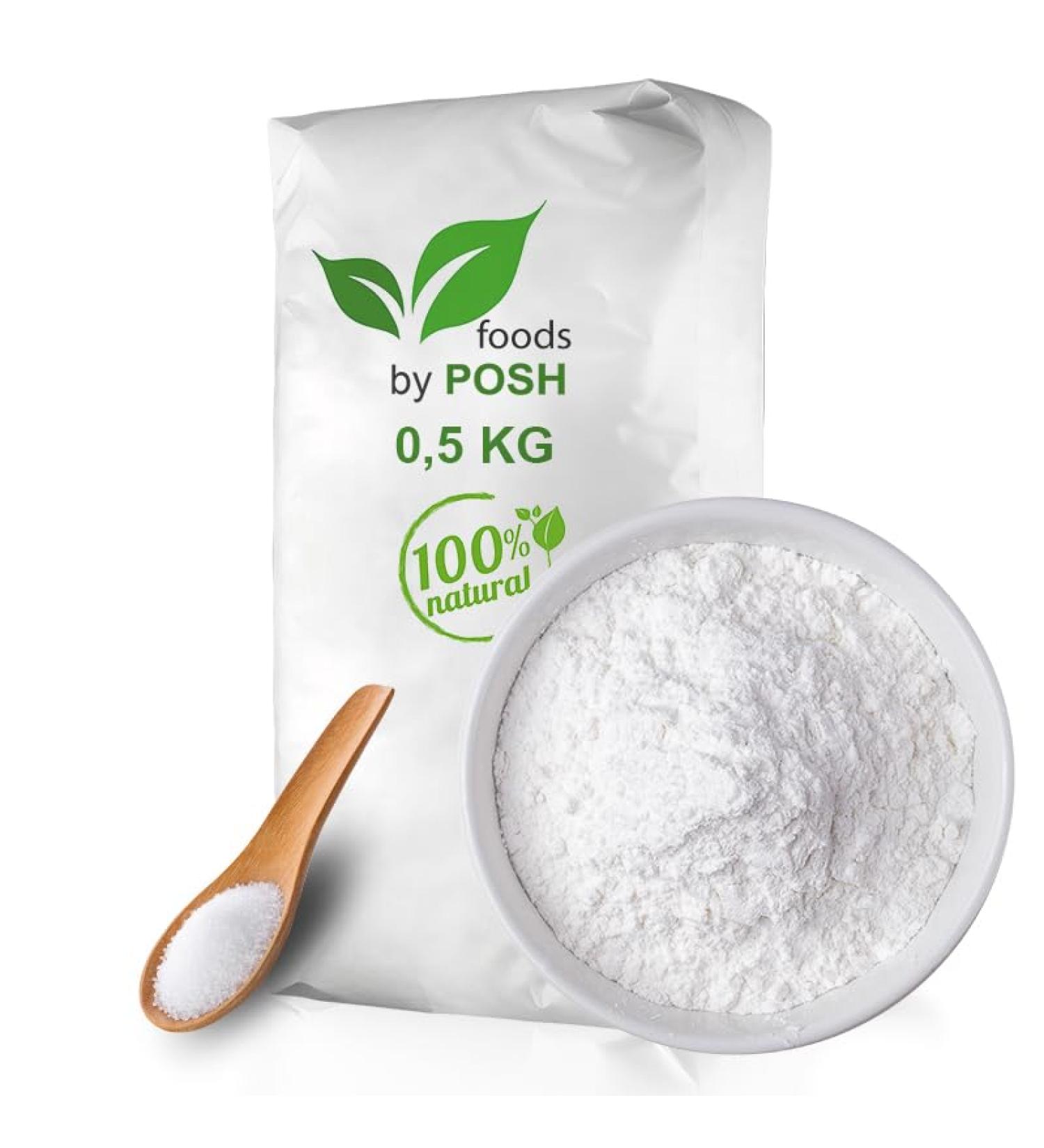 Sodium Bicarbonate (Baking Soda) 500g - Premium Sodium Salt E500 for Baking & Cleaning | International Shipping Available - Buy Online on SooperMarket.com
