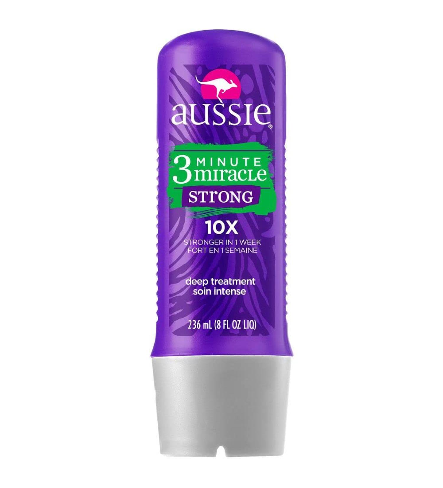 Aussie Paraben-Free 3 Minute Miracle Conditioner with Apricot for Damaged Hair - 8 fl oz - Buy Online on SooperMarket.com