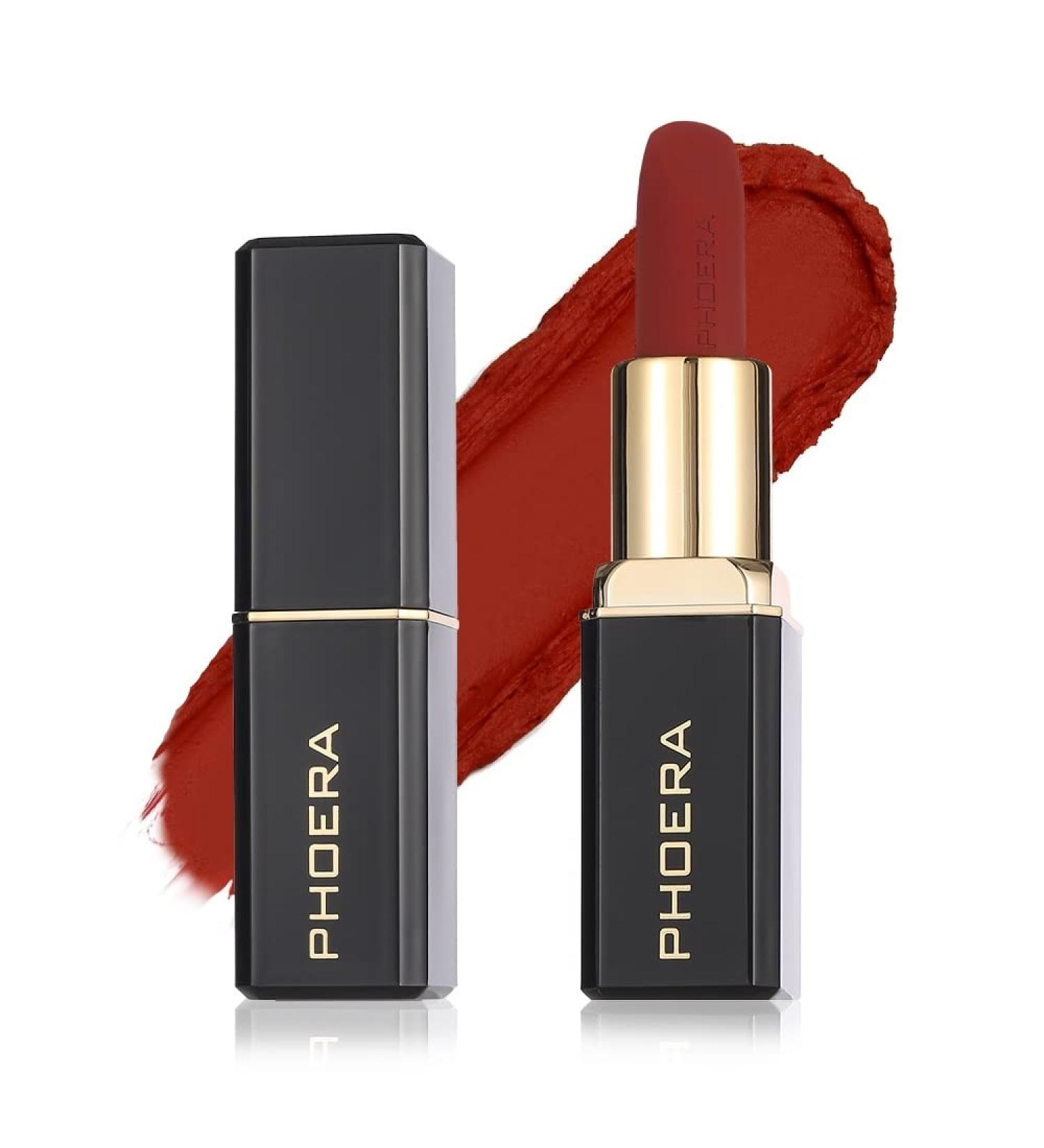 Phoera Non Transfer Lipstick - Waterproof, Smudge-proof, and Long-Lasting (05 Mona) - Buy Online on SooperMarket.com