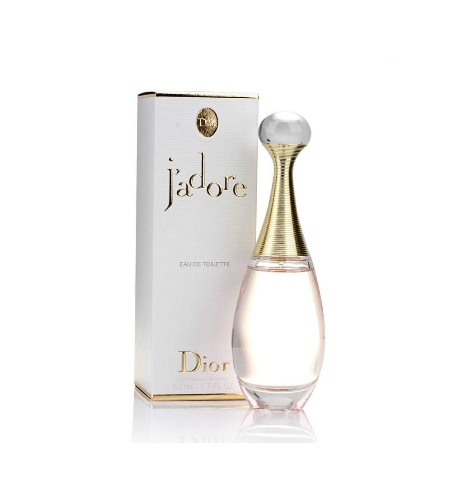 Christian Dior J'adore Eau de Toilette Spray for Women 1.7 Ounce Floral 1.7 Fl Oz (Pack of 1) - Buy Online on SooperMarket.com