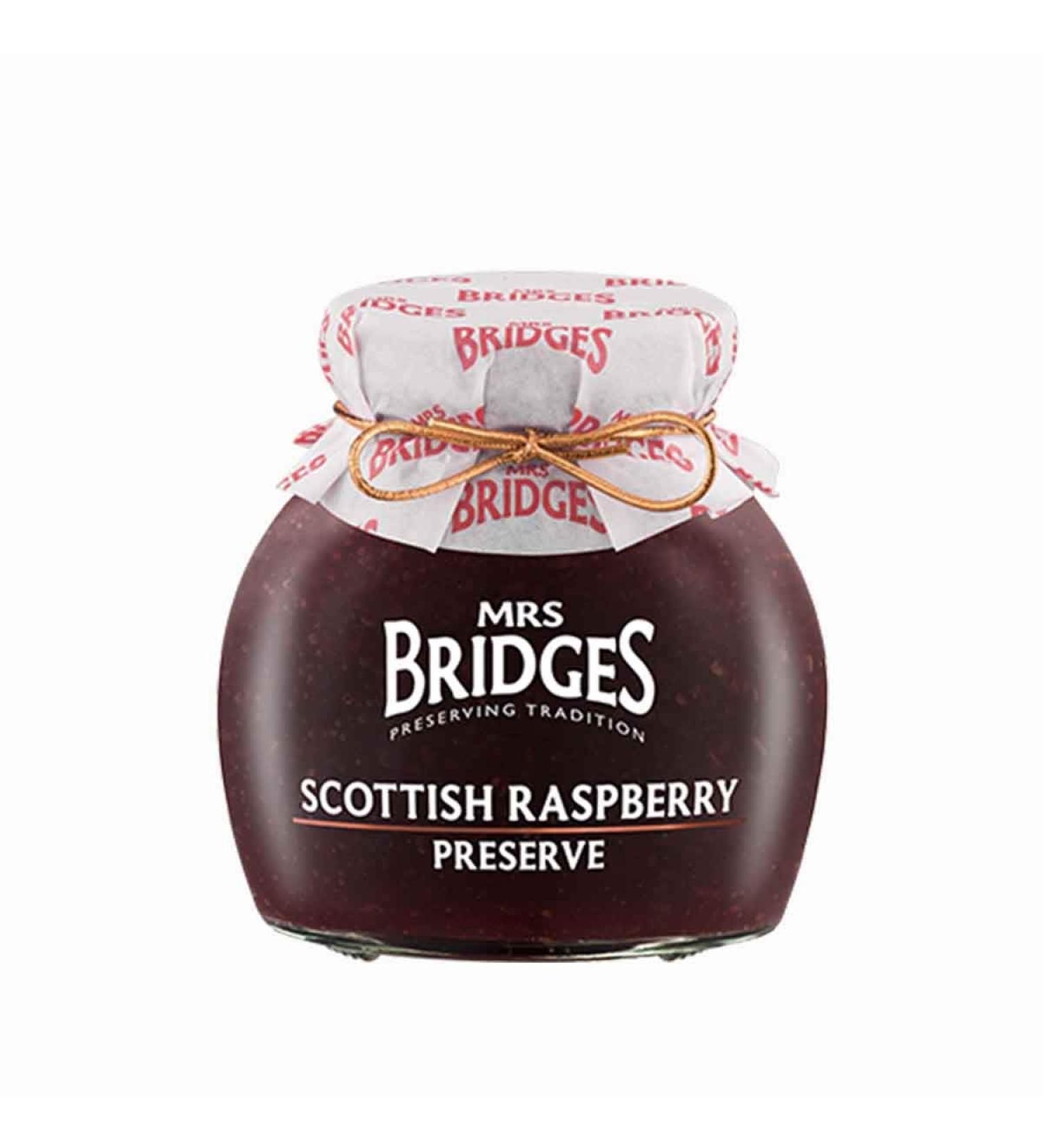 Mrs Bridges Scottish Raspberry Preserve 340g