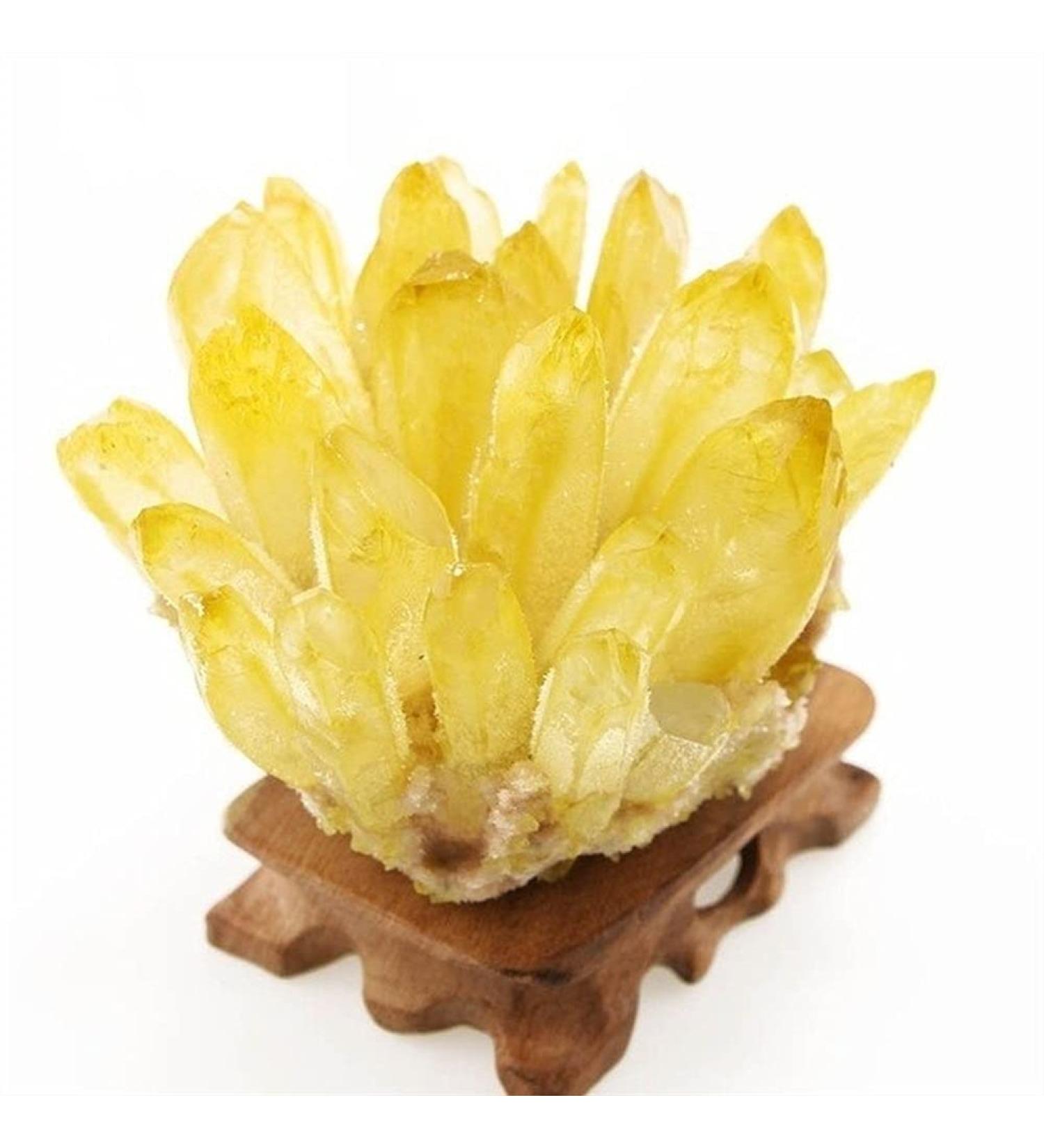 Natural Citrine Cluster Reiki Feng Shui Home Decoration Crystal Gift FZUGEDRLI (Size : 300g) - Buy Online on SooperMarket.com