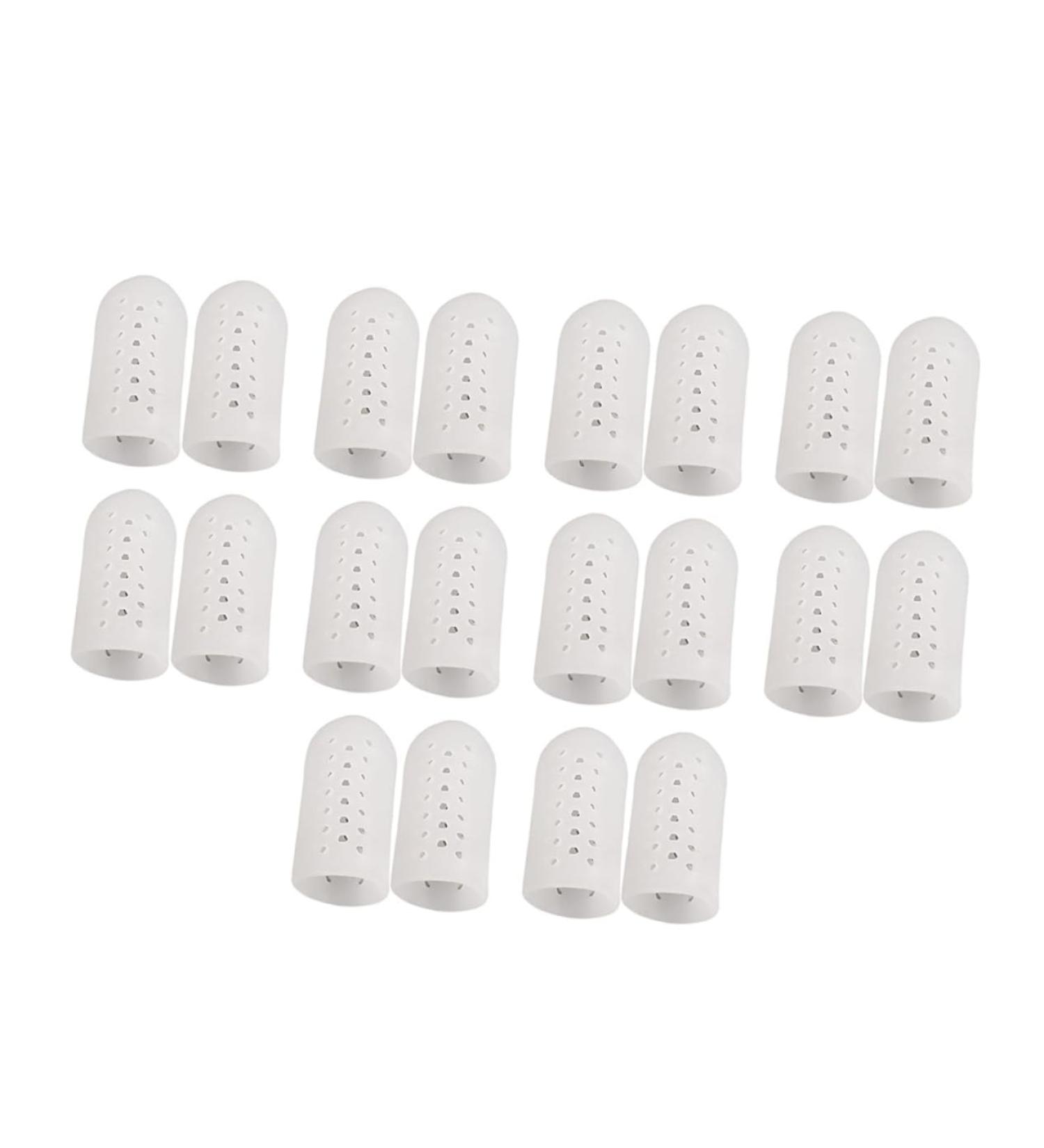 Lurrose 10 Pairs Anti-wear High Heel Protectors & Toe Cushions - Silicone Gel Bunion Sleeve Protection Tools - Buy Online on SooperMarket.com