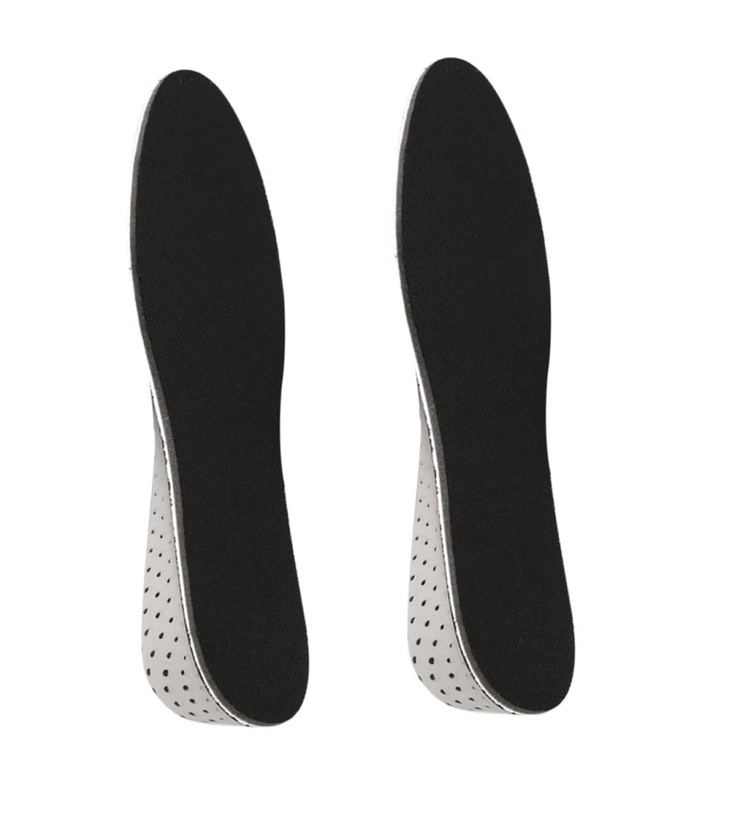 Healeved 1 Pair Men's Height Increasing Insoles - Shoe Inserts for Height Increase - Black Size 3 - Buy Online on SooperMarket.com