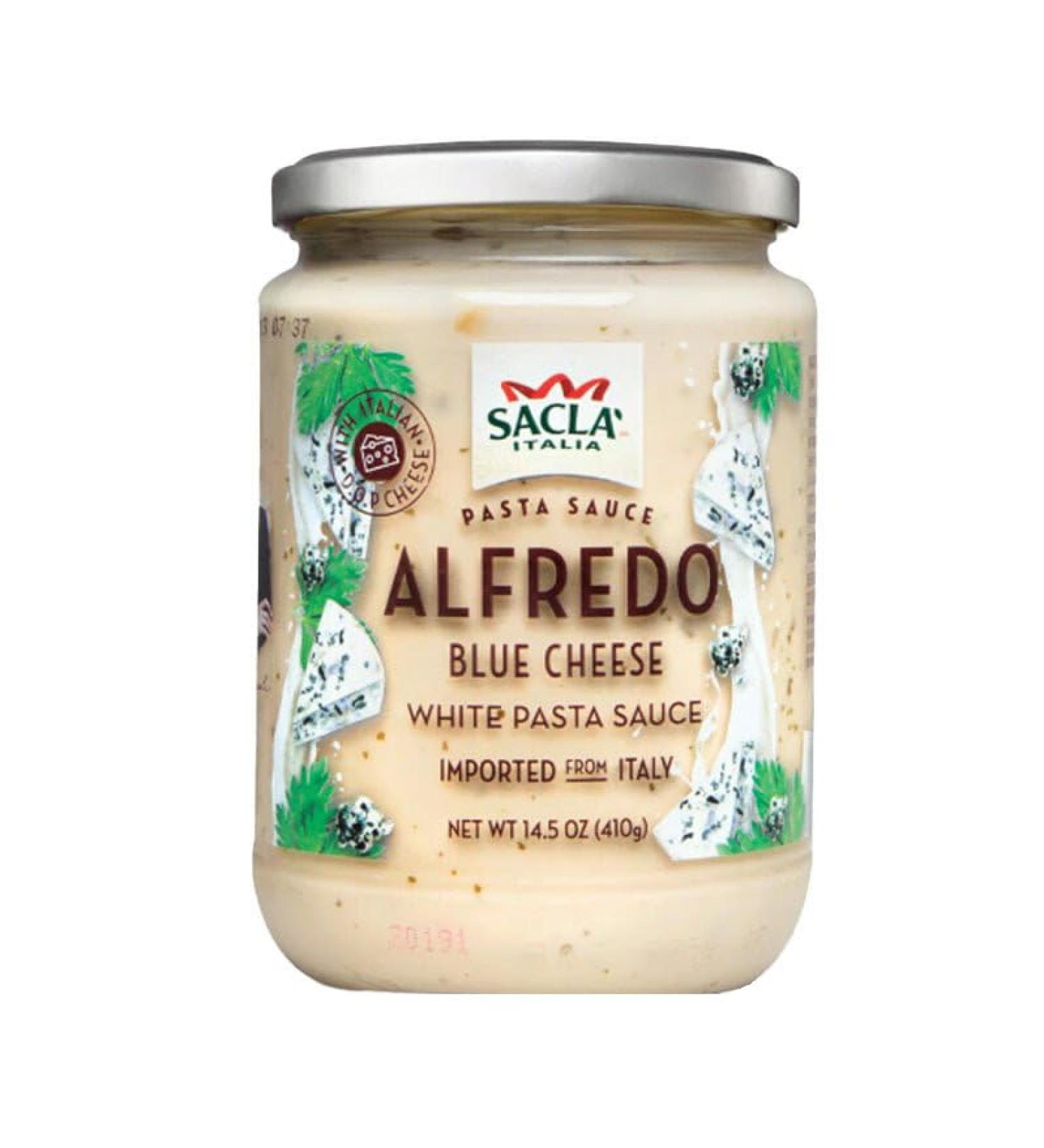Sacla' Alfredo Blue Cheese Pasta Sauce 410g (Pack of 6)