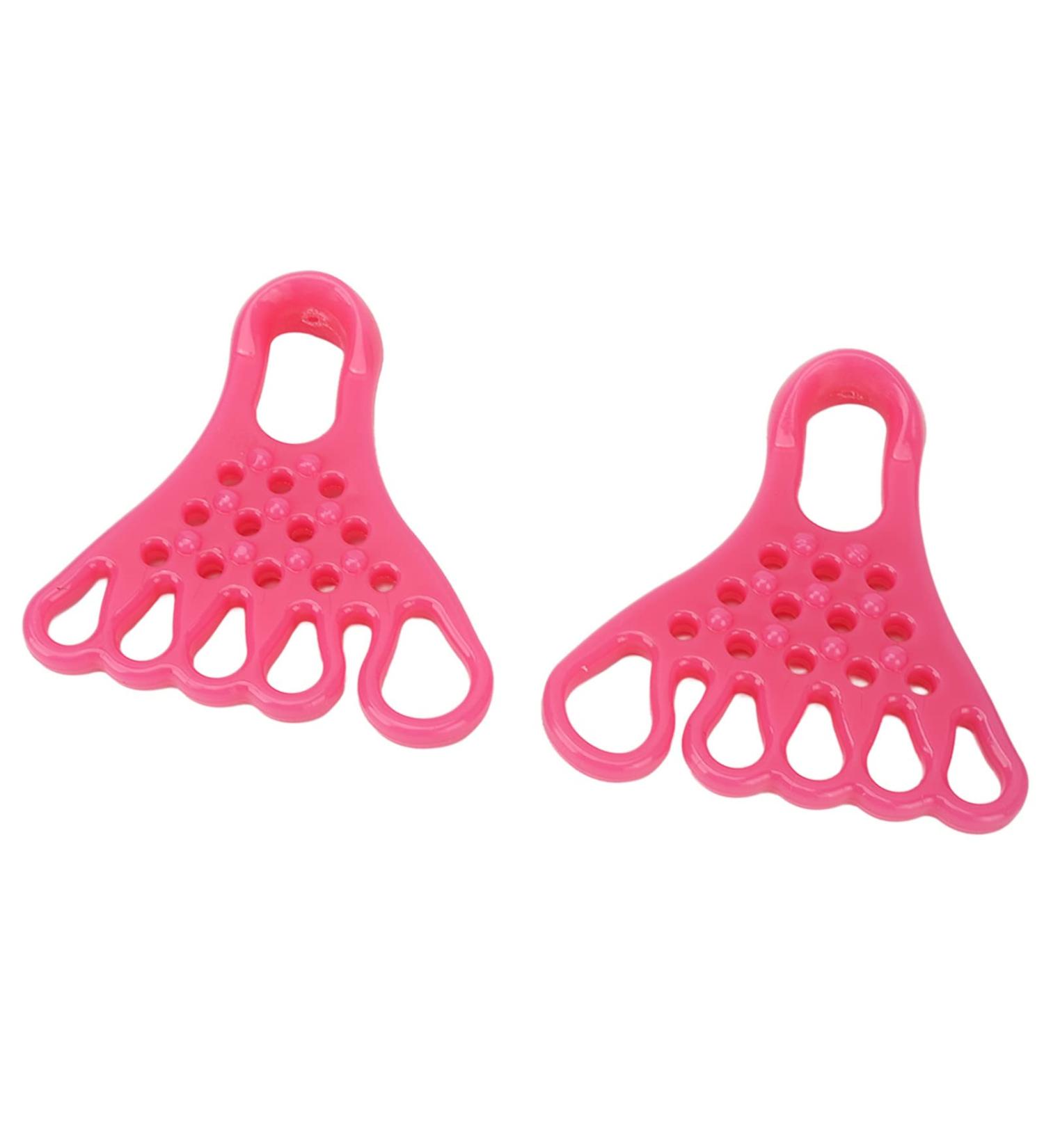 Adjustable Toe Foot Stretcher Bunion Corrector & Ankle Brace - Pink Toe Stretch Belt for Muscle Relaxation in Women and Men - Buy Online on SooperMarket.com