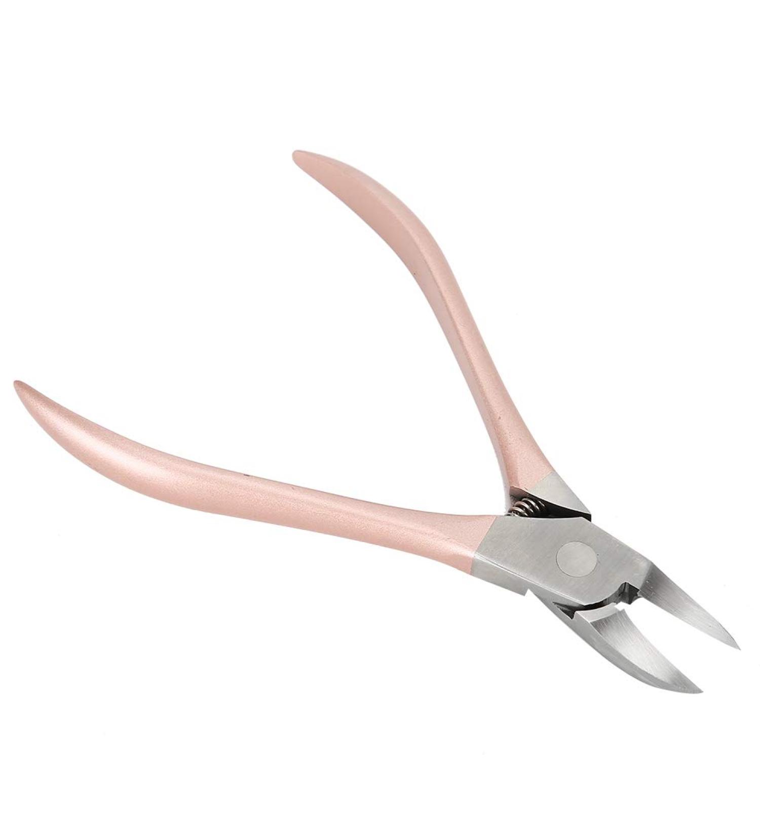 Stainless Steel Nail Clipper Stainless Steel Eagle Beak Rose Gold for Trimming Nails Built in Spring Nail Cutter Fingernail Toenail Clipper Pedicure Tool for Dead Skin (nail nail file - Buy Online on SooperMarket.com