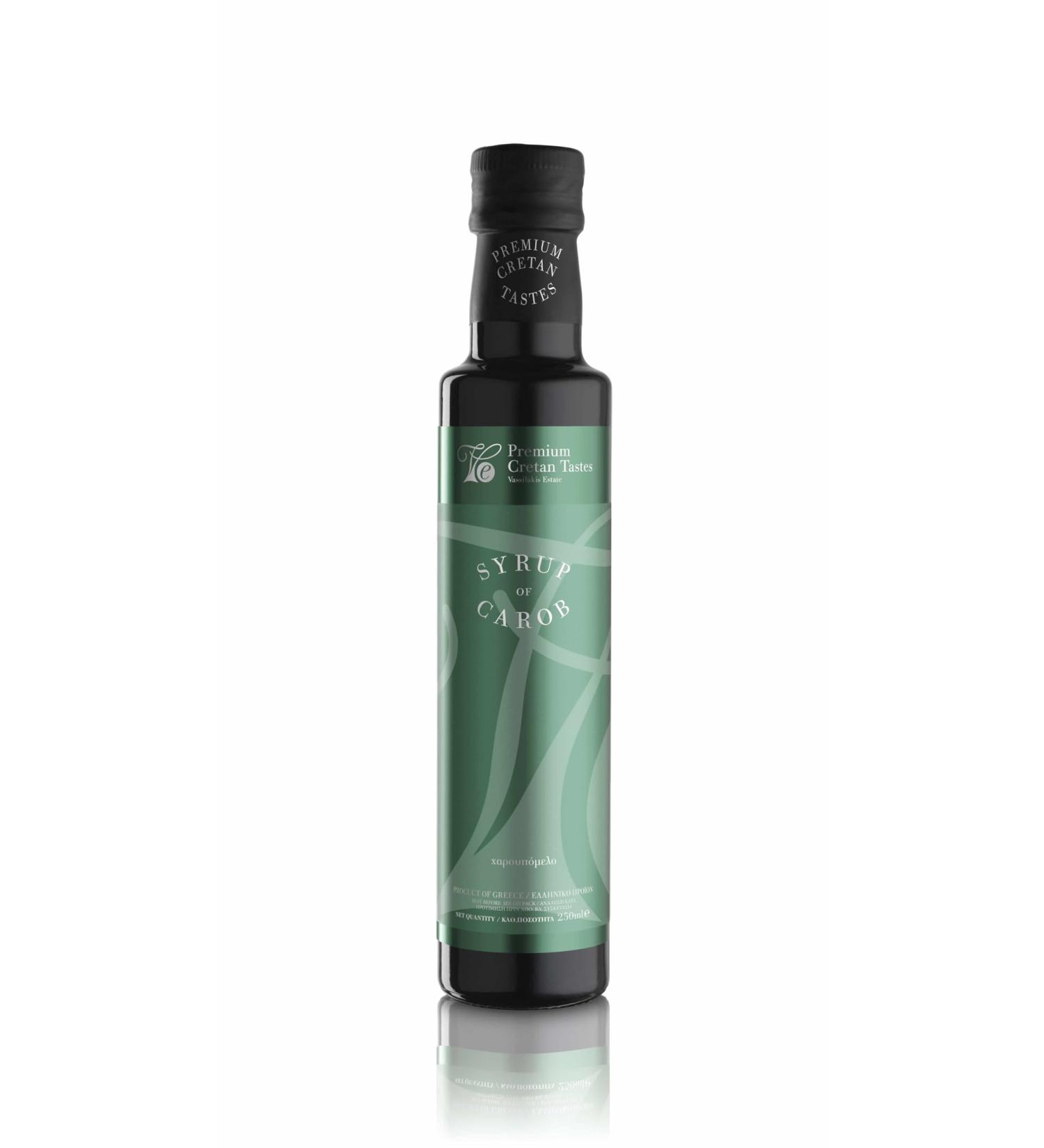 Vassilakis Estate Greek Carob Syrup 250 ml - Buy Online on SooperMarket.com