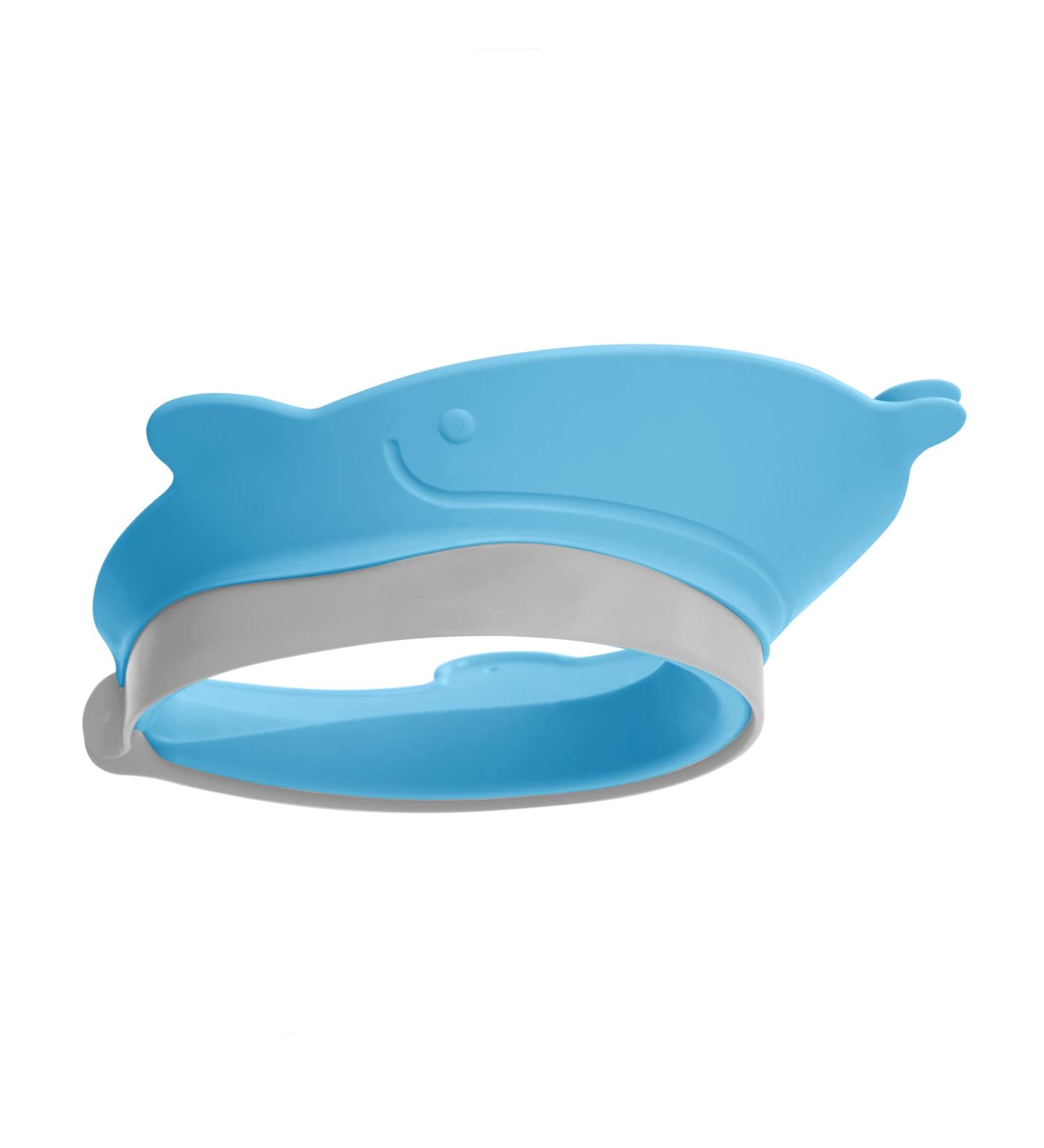 Skip Hop Moby Bath Visor for Kids - Blue | Baby Shower Cap Shield - Buy Online on SooperMarket.com