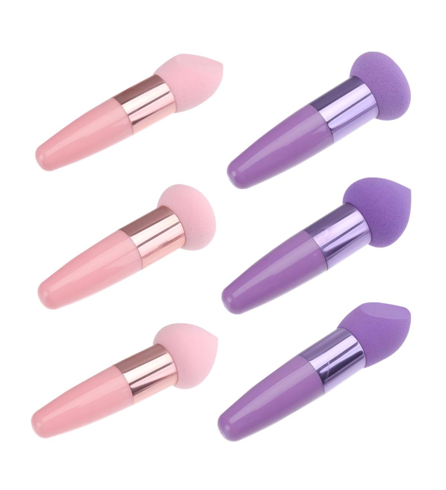 Gogogmee 2 Sets Beauty Pen Beauty Makeup Tool Facial Powder Sponge Beauty Brush Beauty Sponge Makeup Sponge with Handle Make-up Pen Makeup Puff Pen Portable Makeup Sponge Makeup Gadget - Buy Online on SooperMarket.com