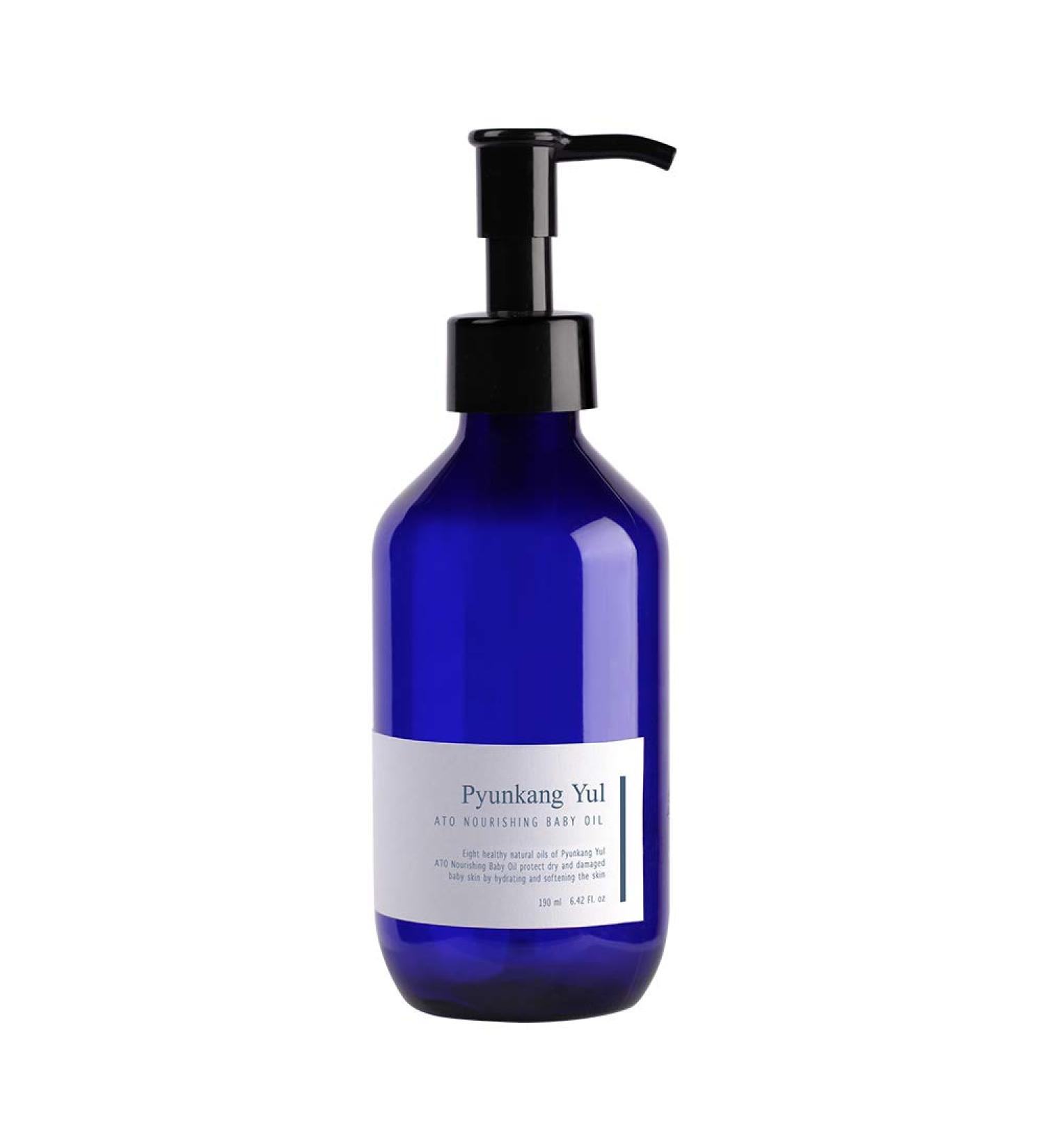 Pyunkang Yul ATO Nourishing Baby Oil - 6.42 fl oz (190 ml) | Gentle Moisturizer for Sensitive Skin - Buy Online on SooperMarket.com