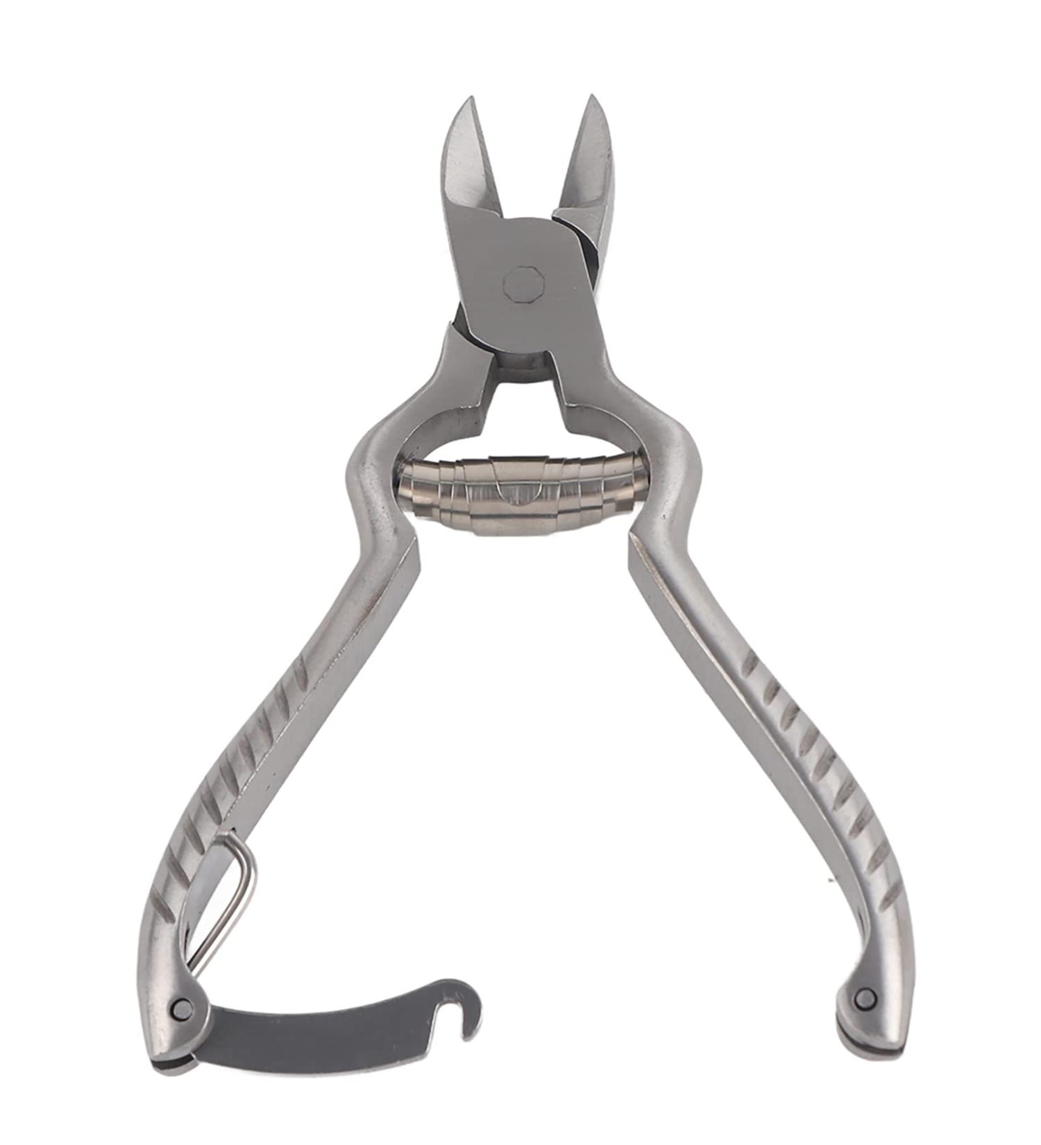 MUNEFE Stainless Steel Cuticle Nipper Only Spring Toe Finger Cuticle Nipper Manicure Clipper for Adult Pedicure - Buy Online on SooperMarket.com