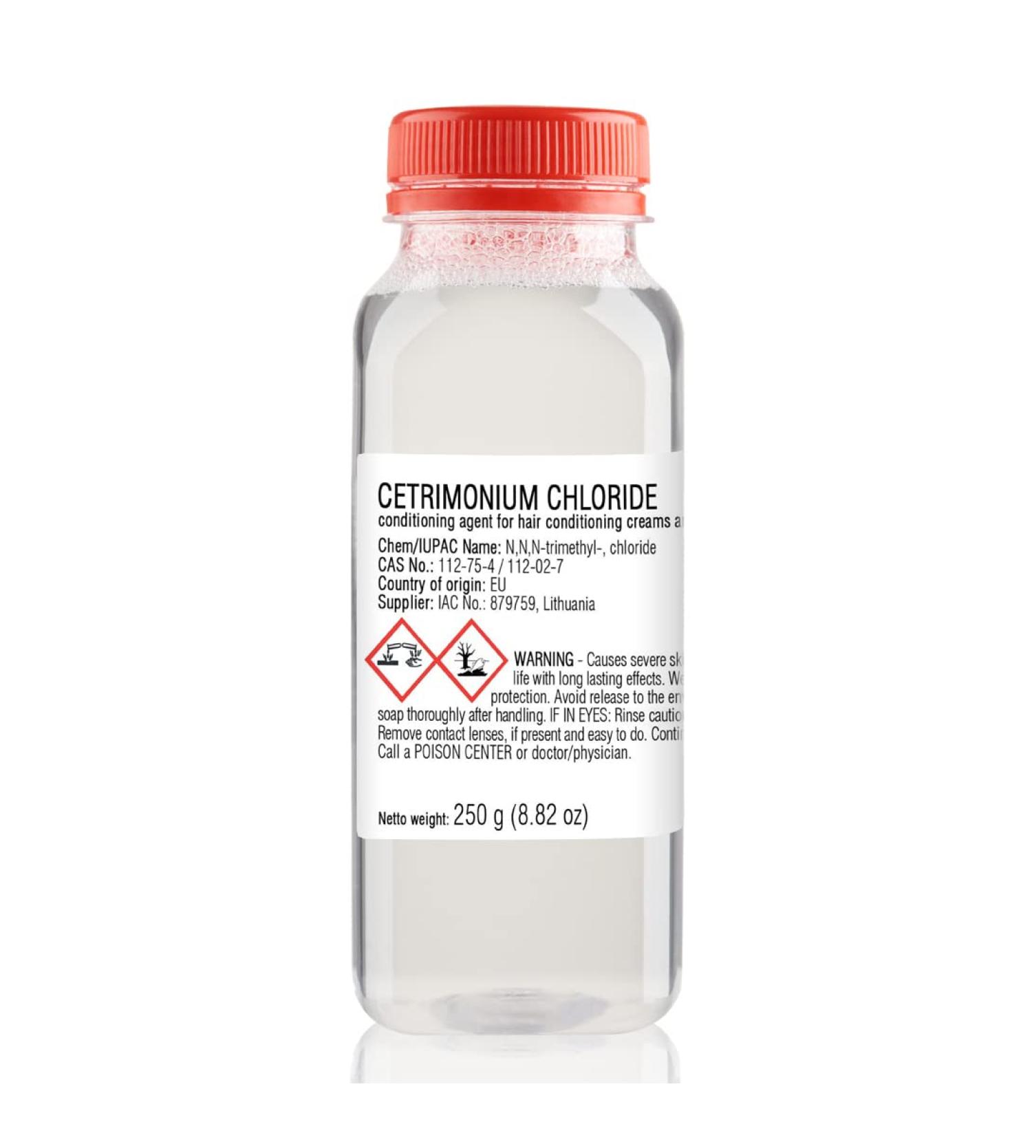 Cetrimonium Chloride 250g | Liquid Conditioning Agent for DIY Cosmetics & Hair Care Emulsions | 8.82 oz - Buy Online on SooperMarket.com