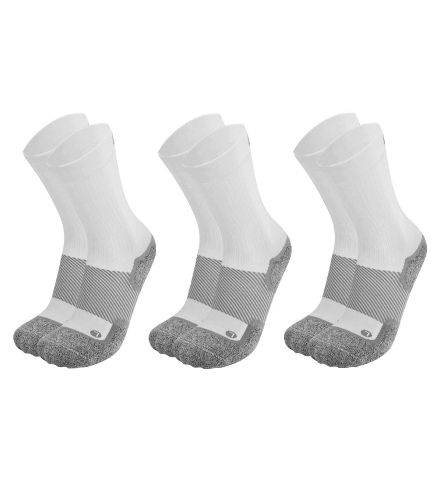 OrthoSleeve Diabetic Neuropathy Non-Binding Socks WC4 - Small, White Crew (1 Pair) - Improve Circulation, Reduce Edema - Buy Online on SooperMarket.com
