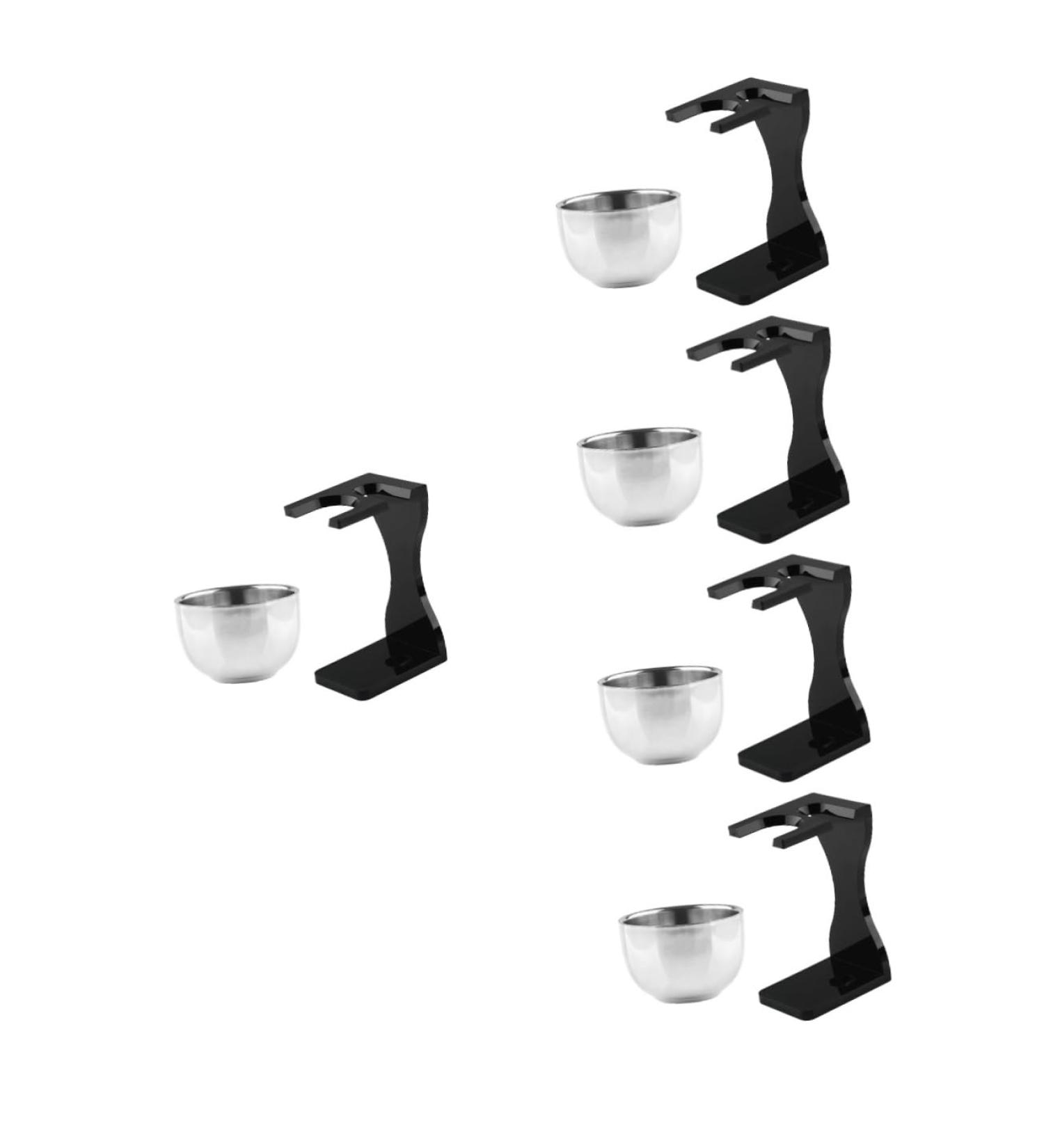 Beavorty 5-Piece Razor Set Gift - Premium Stainless Steel Wet Shave Kit with Stand - Perfect for Friends and Dads - Multi-Color Shaving Tools - Buy Online on SooperMarket.com