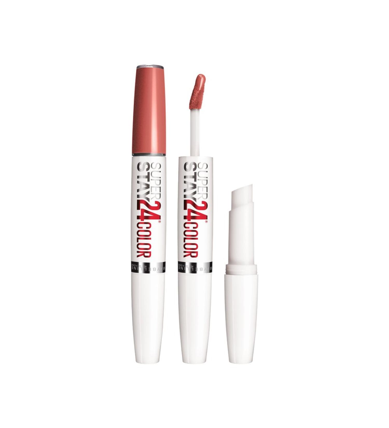 Maybelline Super Stay 24 2-Step Liquid Lipstick - Mocha - 1 Kit