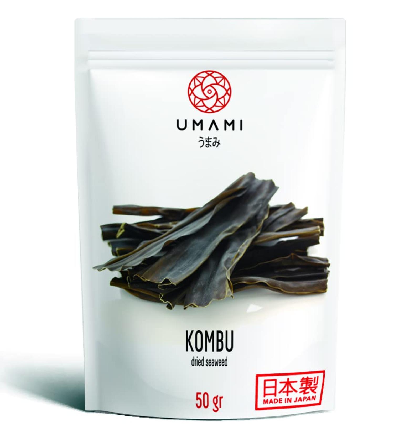 Umami Kombu seaweed grown in Japan Premium quality 50gr