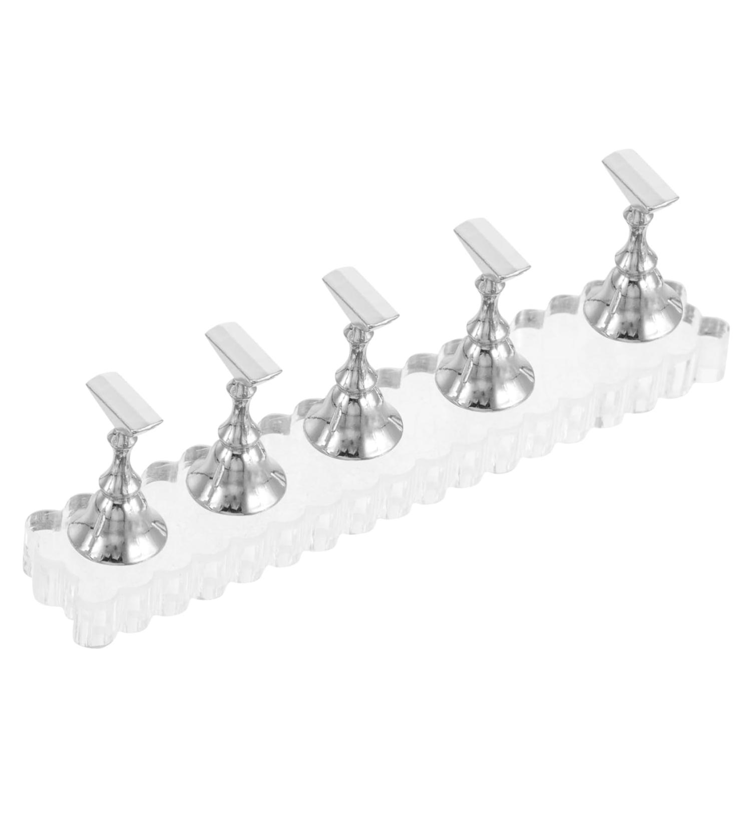 ABOOFAN 1 Set Nail Stands for Press on Nail Stand for Painting Nails Nail Stand for Press on Nail Practice Stand Nail Painting Stand Fake Nail Holder Exercise Rack Symphony Magnet 10.4x3cm As Shown - Buy Online on SooperMarket.com
