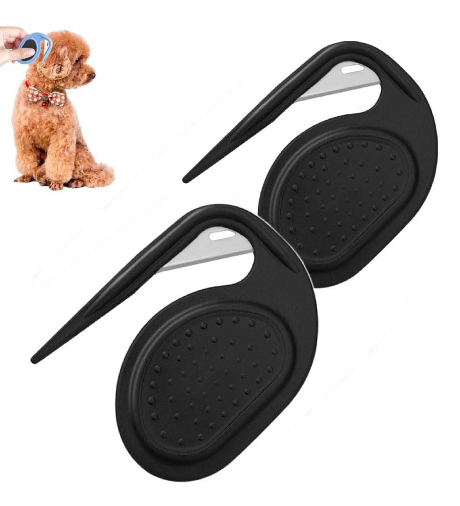 Professional PET Knotting Comb & De-Filting Knife for Dogs & Cats - Remove Mats & Debris Easily! - Buy Online on SooperMarket.com