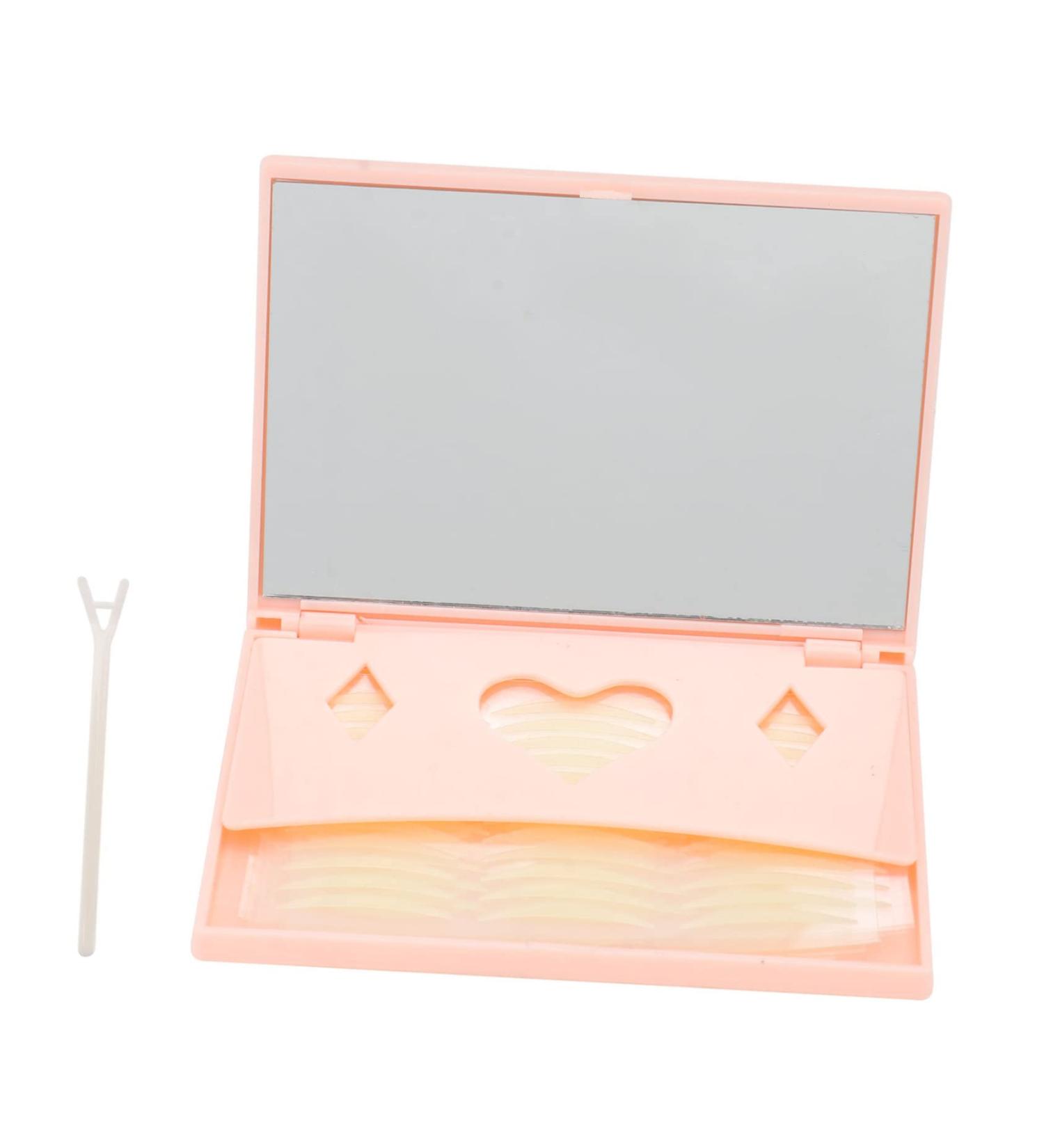 OSALADI 240 Pairs Makeup Stickers Makeup Tape Double Sided Eyelid Tape Eyeliner Tape Eye Lid Lift Tape Invisible Eyelid Sticker Beauty Tools Double Eyelid Sticker tape Pink Boxed - Buy Online on SooperMarket.com