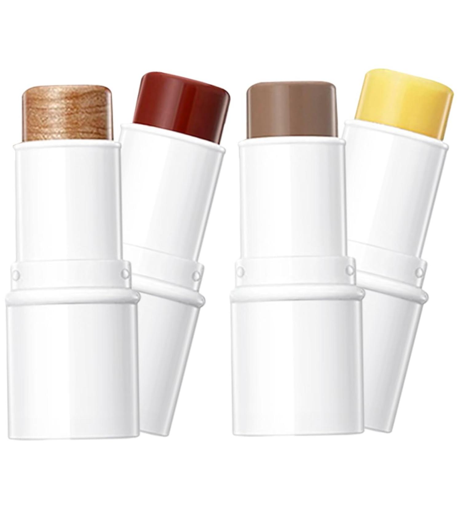 Mikinona Contour Stick Makeup 1 Set Contour Stick Creami Blush for Cheeks Longwear Makeup Contouring Stick Highlight Tours - Buy Online on SooperMarket.com