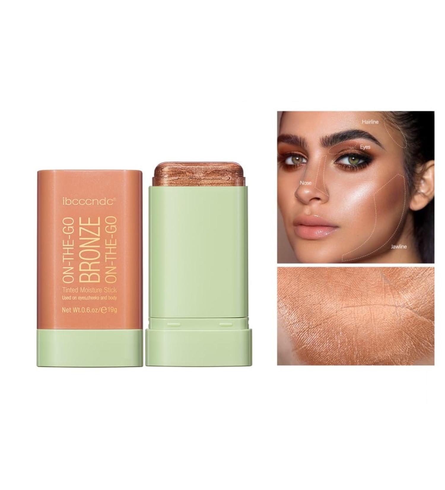 Ultimate Multi-Use Tied Moisture Bronze Stick | Soft Cream Blush Contour & Highlighter | Rich Glow Makeup Stick - 1g - Buy Online on SooperMarket.com
