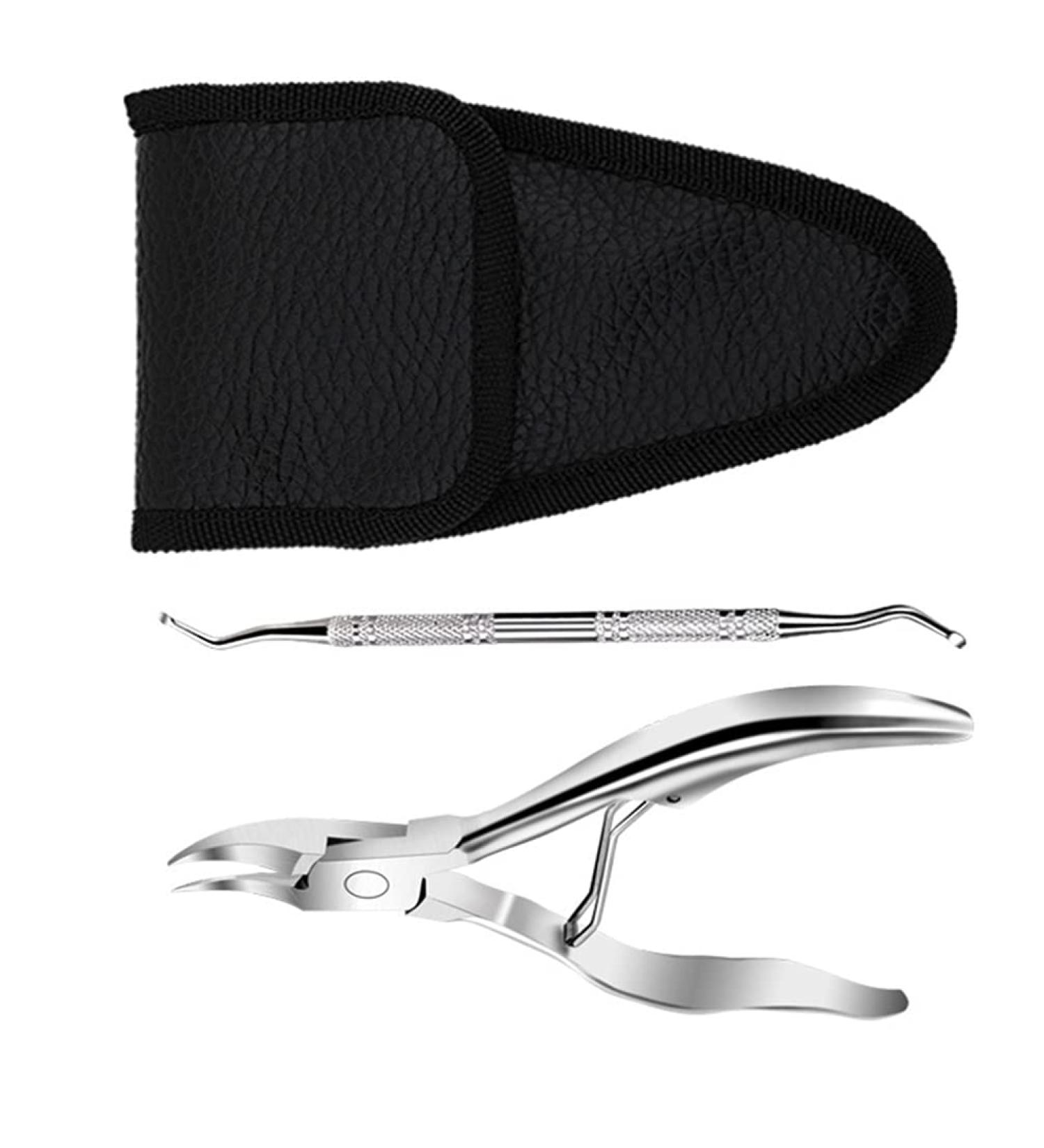 1 Set Manicure 2-piece Set Pedicure Clippers Pedicure Cuticle Cuticle Shaver Dead Skin Scissor Pedicure Nail Trimmer Nail Tool 2 Piece Set Household Stainless Steel - Buy Online on SooperMarket.com