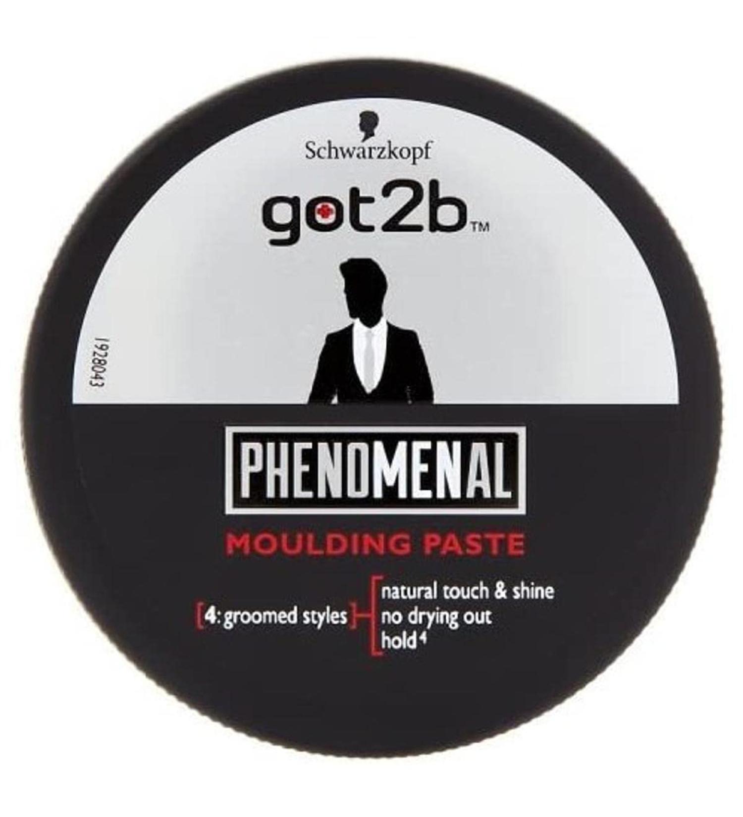 Schwarzkopf Got2b Phenomenal Moulding Paste  100ml