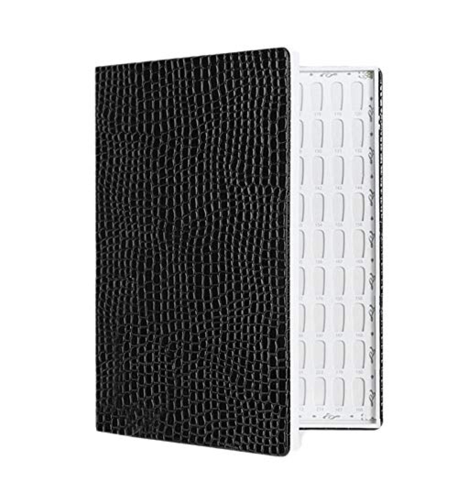 Kliplinc 216 Colours Nail Tips Display Book DIY Nail Art Shows Colour Map Chart Painting Display Board Black - Buy Online on SooperMarket.com