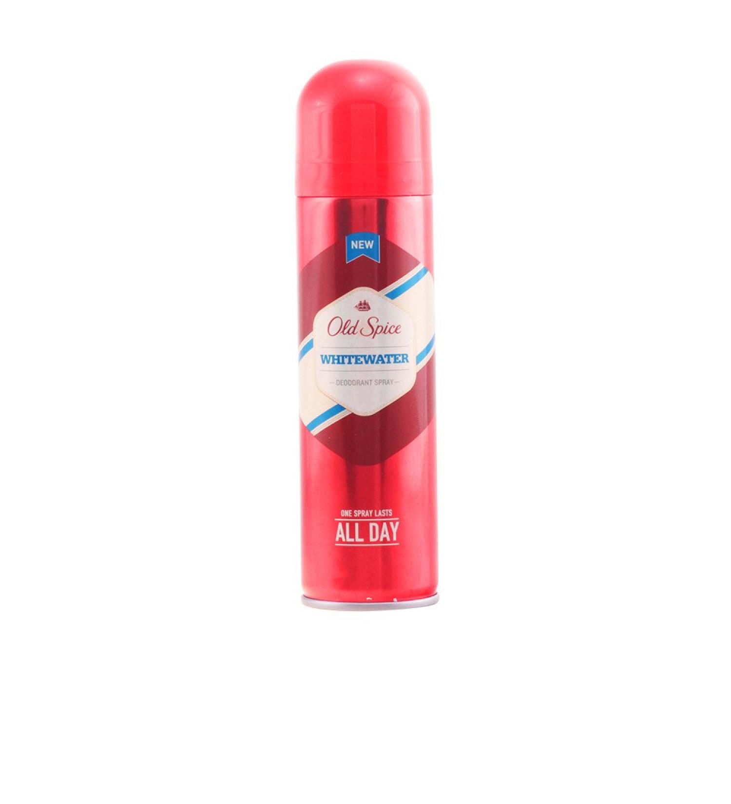 Old Spice Whitewater Bodyspray 150ml - Refreshing Scent - 5.07 Fl Oz - Buy Online on SooperMarket.com