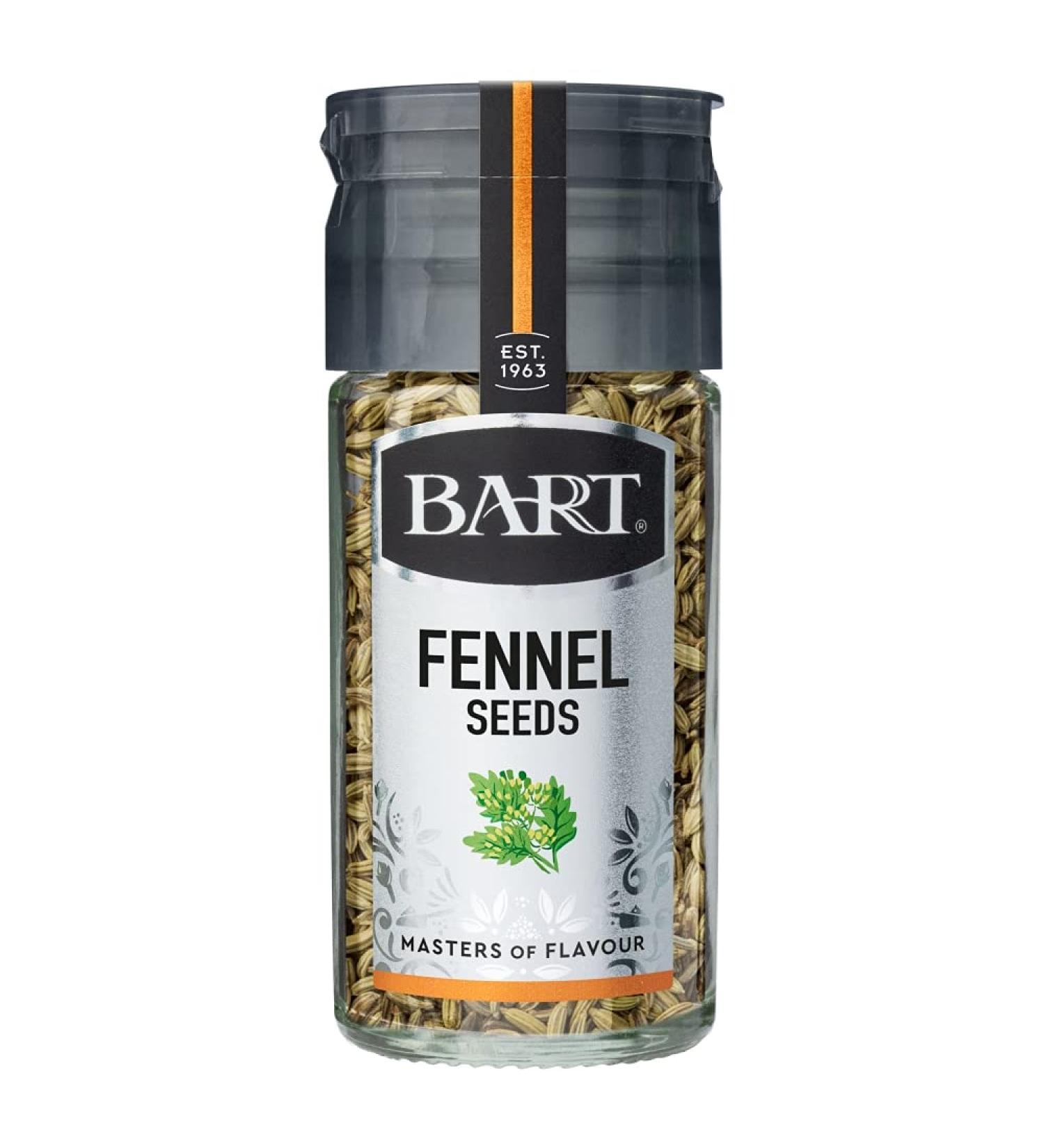 Bart Fennel Seeds 30g - Premium Quality Spice for Cooking | Buy Online - Buy Online on SooperMarket.com