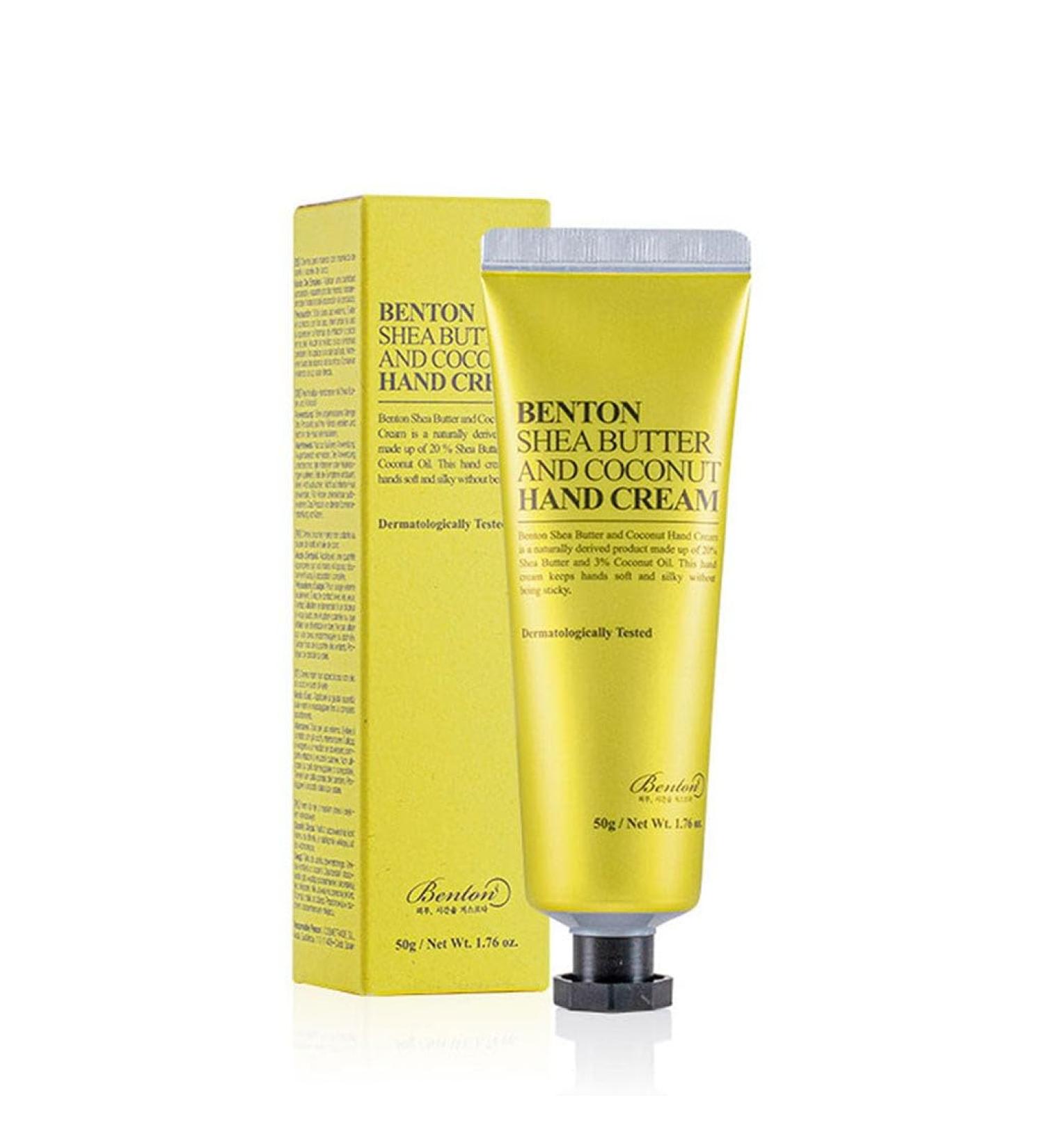 Benton Body Care Shea Butter and Coconut Hand Cream 50 g