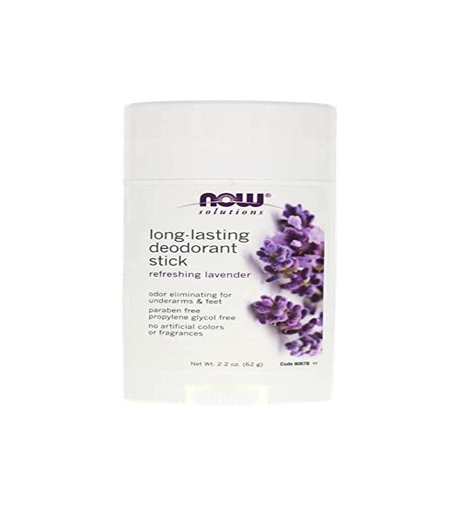 NOW Foods Deodorant Stick Long Lasting 2.2 OZ - Natural Odor Protection - Buy Online on SooperMarket.com