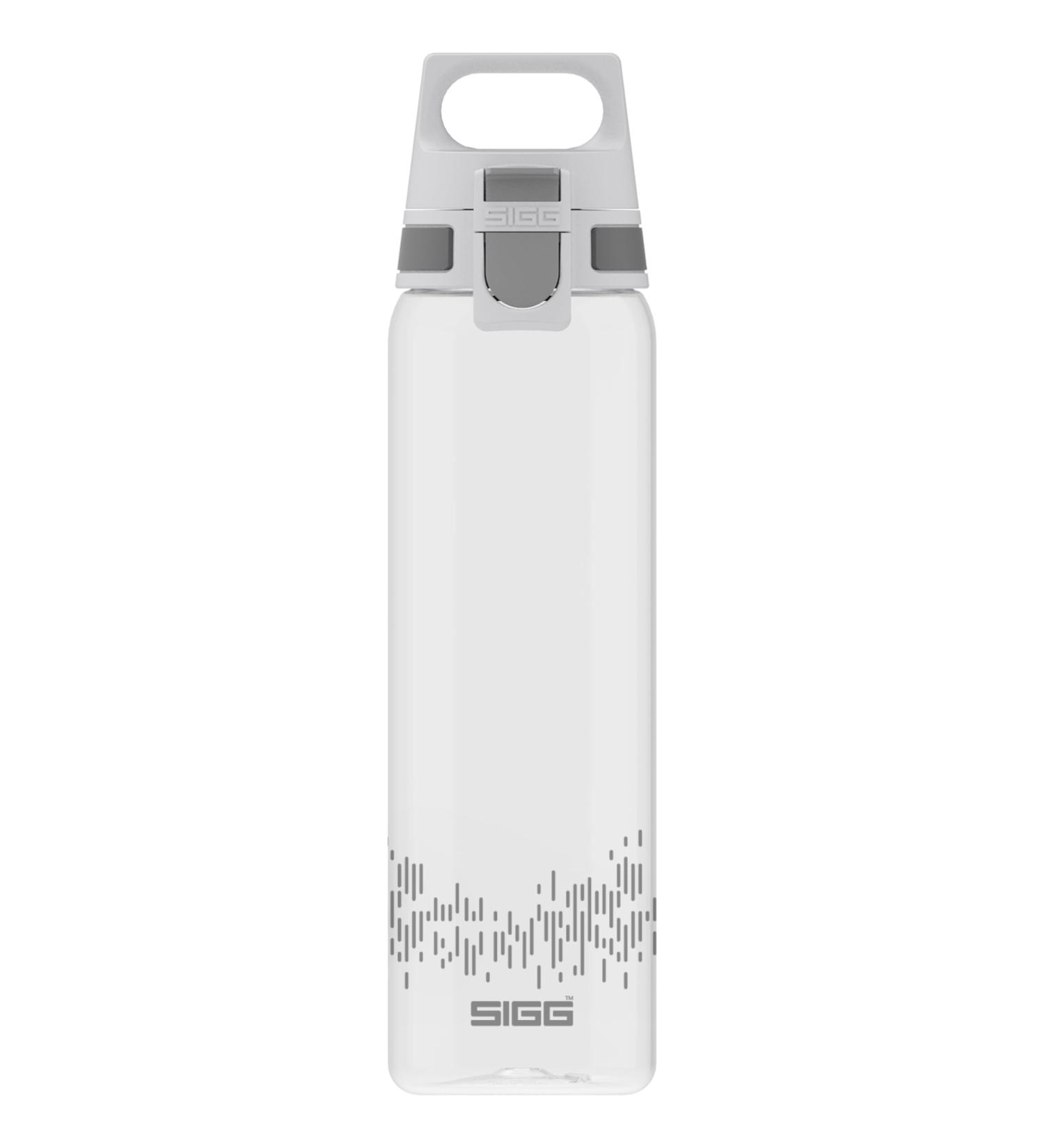 SIGG Tritan Renew 0.5L/0.75L/1.5L Drinking Bottle - Carbonated Drinks Dishwasher Safe Leak-Proof Scratch-Resistant BPA-Free - Total Clear Anthracite - Buy Online on SooperMarket.com