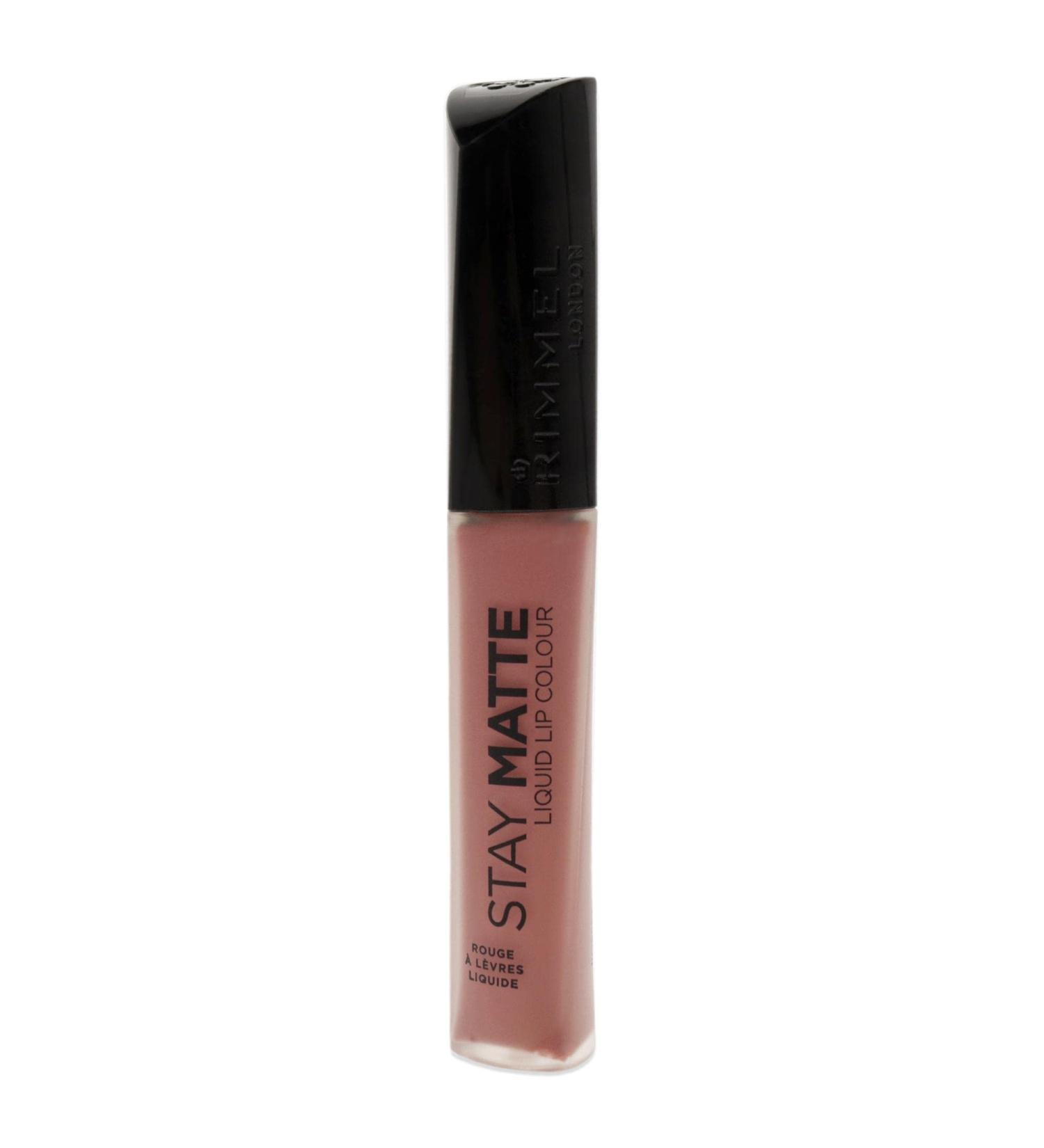 Rimmel Stay Matte Lip Liquid Pink Bliss 0.21 Fl Oz - Pack of 1 | Long-lasting Matte Finish - Buy Online on SooperMarket.com