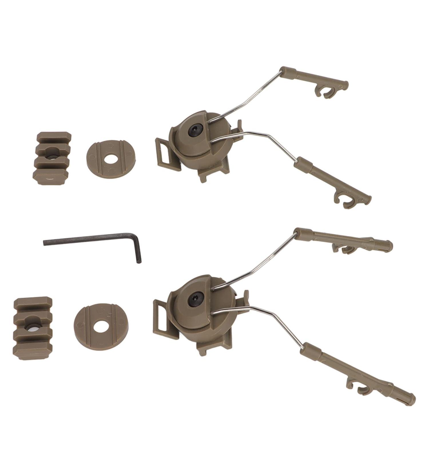 Yoidesu ARC Adapter - Communication Headset Rail Suspension for Airsoft | Left & Right Side Headphone Holder | Compatible with COMTAC - Buy Online on SooperMarket.com