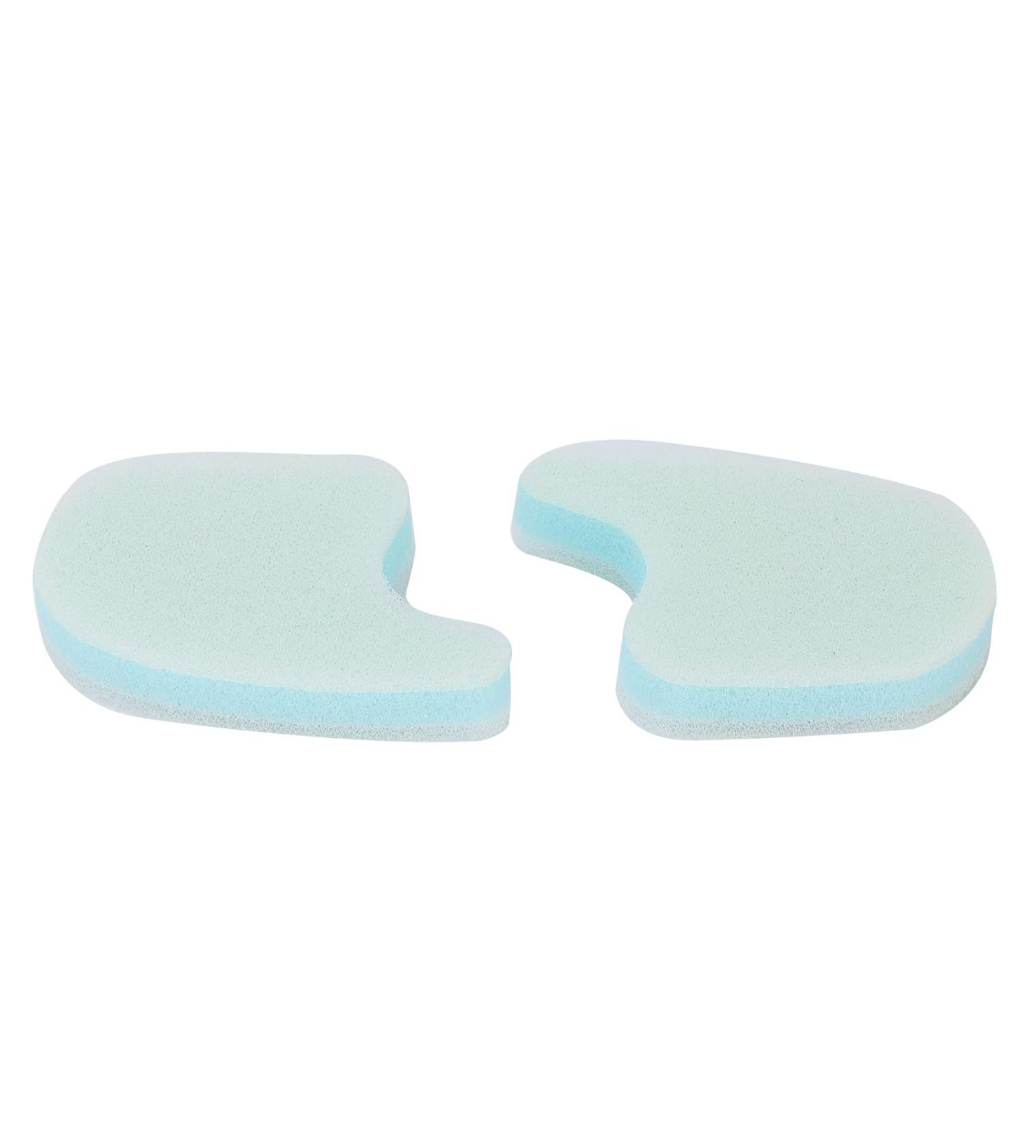 Breathable Foam Toe Separators - Pain Relief Spacers for Toes - Washable & Reusable - Blue - Buy Online on SooperMarket.com