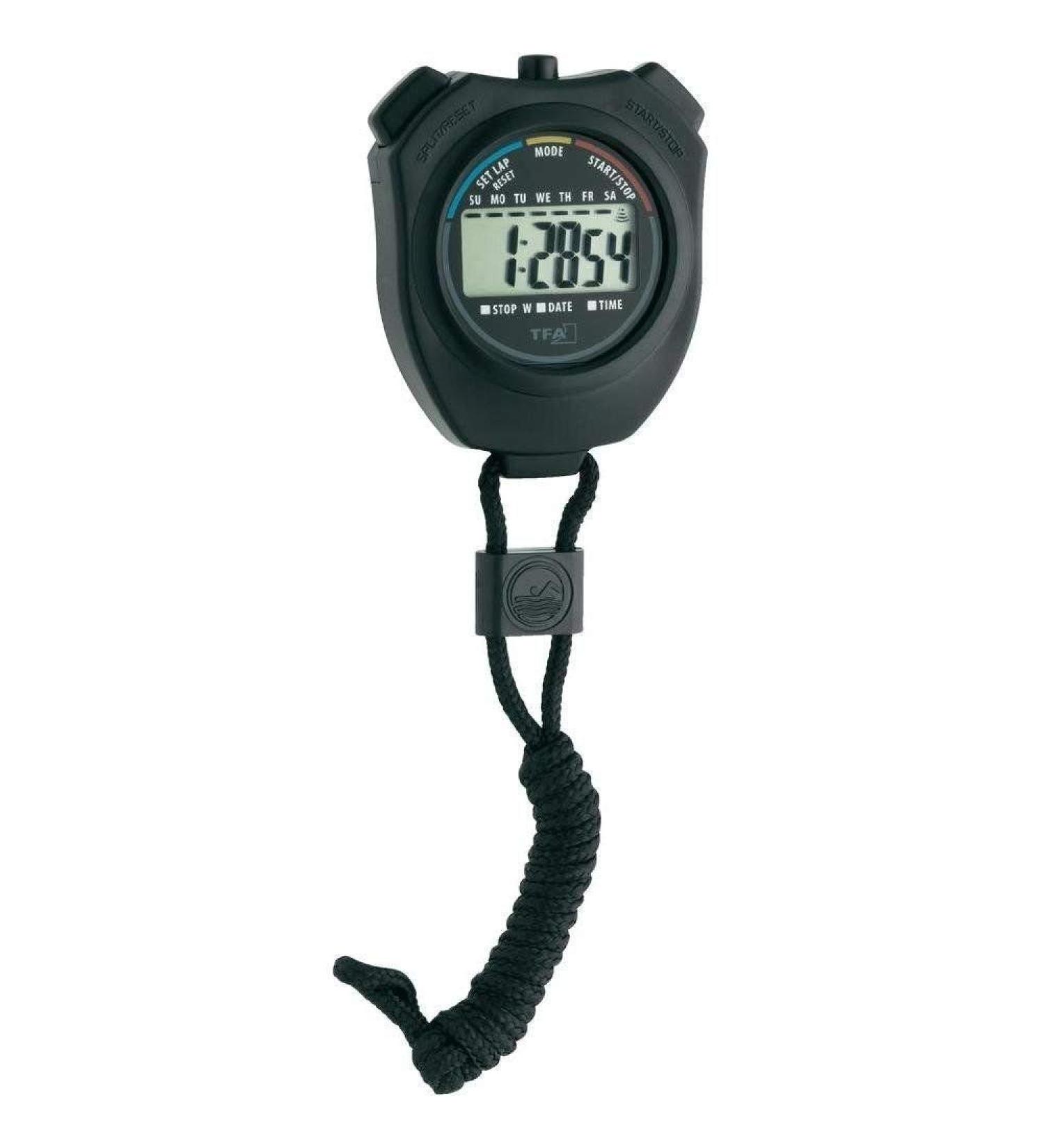 TFA Dostmann Digital Stopwatch 38.2030 | Compact 1/100s Timer | L 65 x W 21 x H 79 mm - Buy Internationally - Buy Online on SooperMarket.com