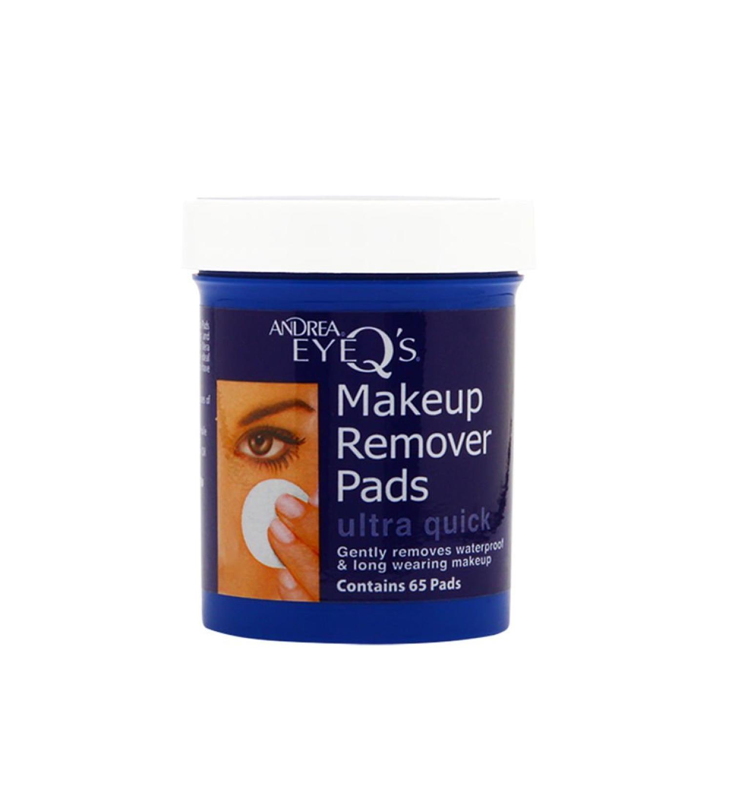 Andrea Eye Q's Eye Makeup Remover Pads Ultra Quick 65 Pads