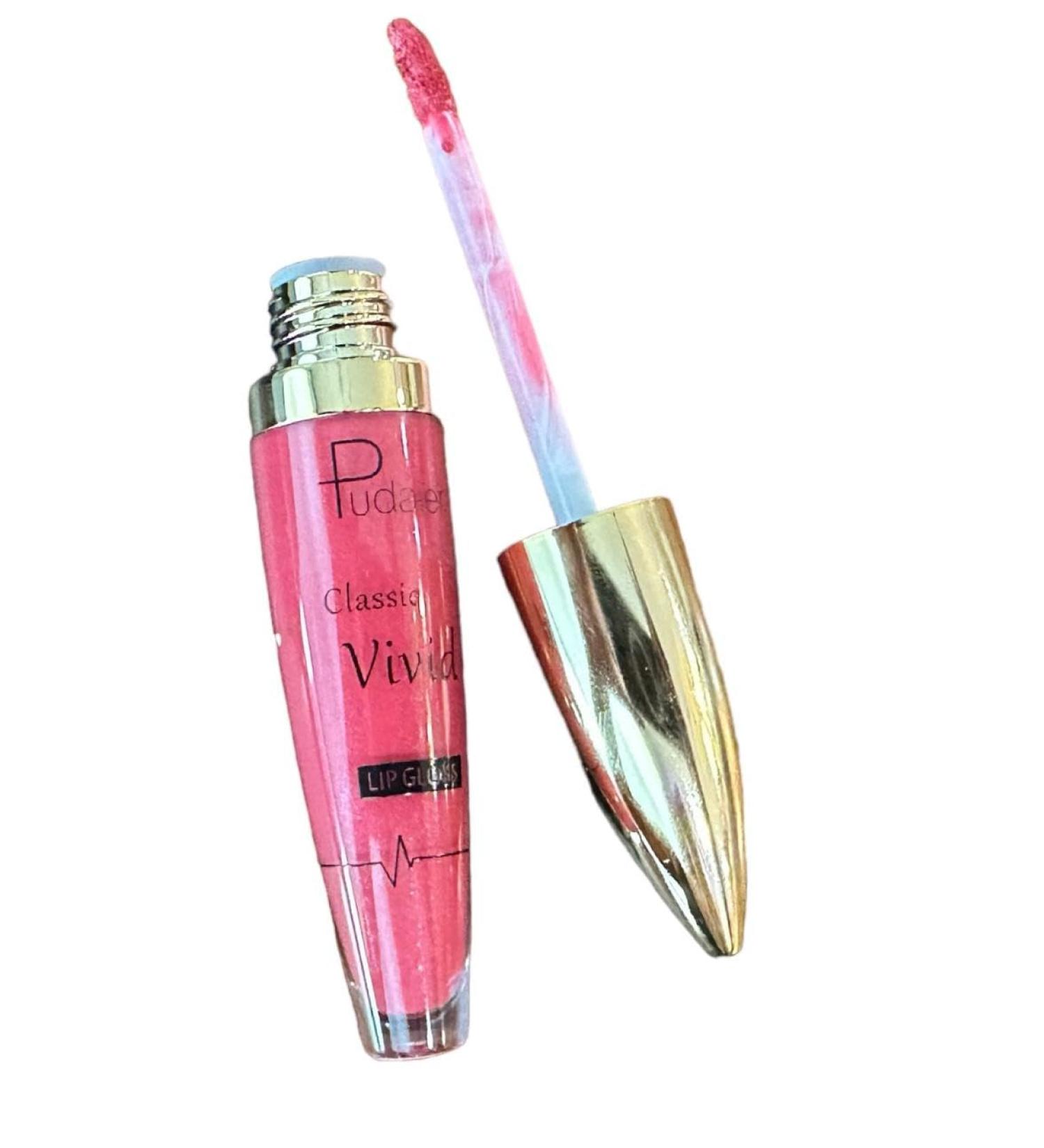 Diva Stuff Diamond Glitter Lip Gloss - Pink Shimmery Lip Gloss for Stunning Shine | International Shipping Available - Buy Online on SooperMarket.com